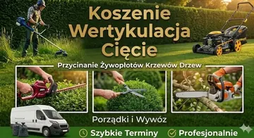 Usługi ogrodnicze tanio i solidnie