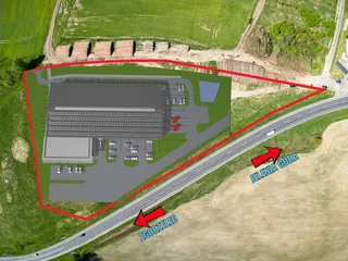 Działka usługowo-produkcyjna 14 616 m² Siedlęcin
