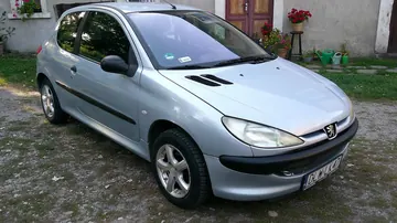 Peugeot 206 1.4 benz - zarejestrowany opłacony