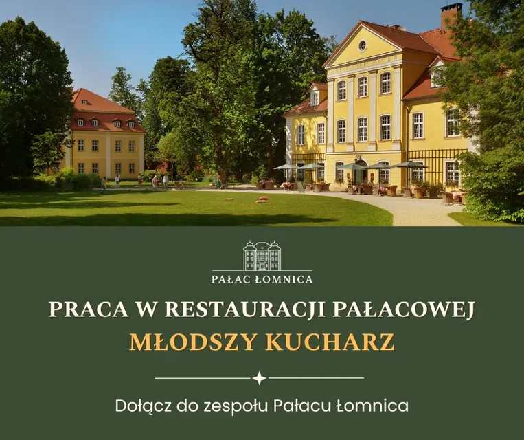 Młodszy Kucharz - Pałac Łomnica