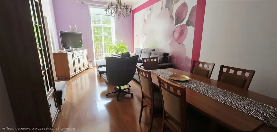 2-pokojowe 63m2 z balkonem, wyposażone, spokojna okolica