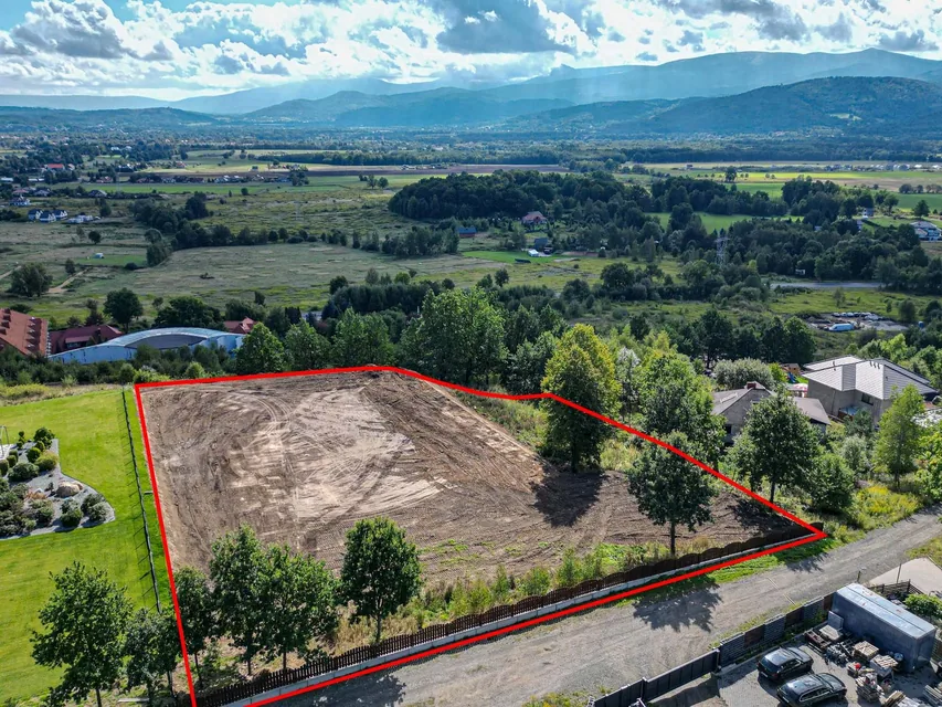 Działki 4328 m² z widokiem na Karkonosze