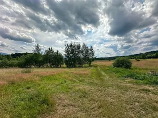 Działki budowlane Wojcieszyce, widok na Karkonosze