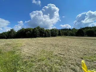 Działka budowlana Komarno - widok na góry