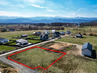 Działka 1154 m² w Wojcieszycach