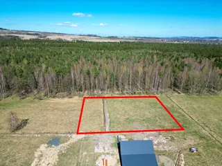 Działka 3001 m² w Giebułtowie z pozwoleniem