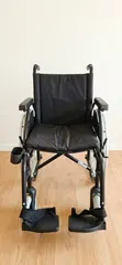 Wózek inwalidzki jak NOWY  + Pieluchomajtki TENA L (14 paczek)
