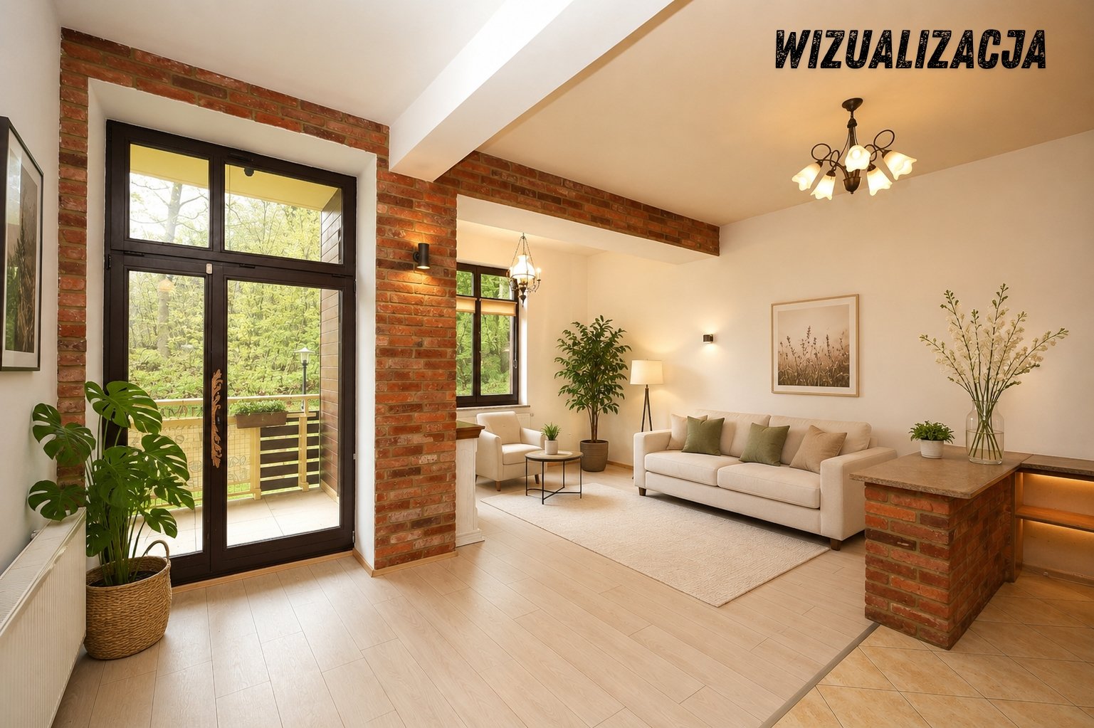 Atrakcyjne mieszkanie dwupokojowe - wysoki parter - winda - balkon - Osiedle Park Sudecki - Jelenia Góra!