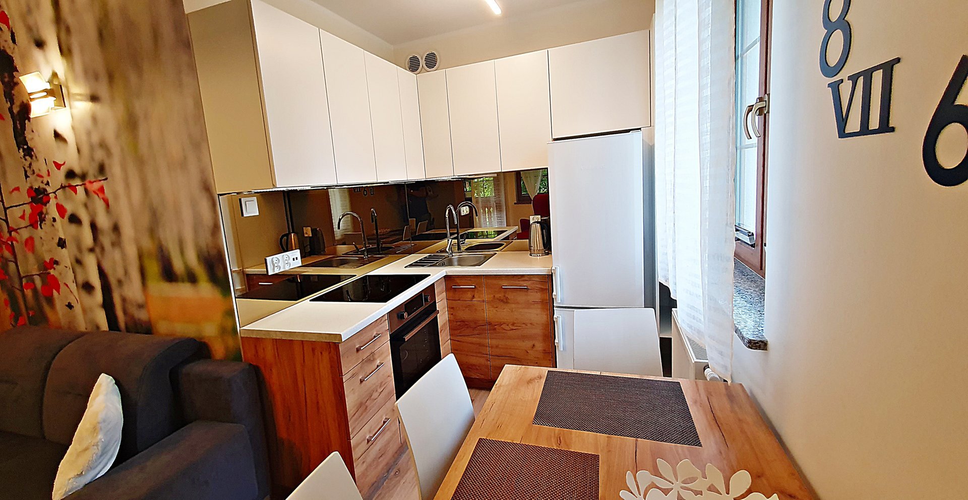 Piękny, w pełni wyposażony apartament w Karpaczu z balkonem, na parterze 36m2