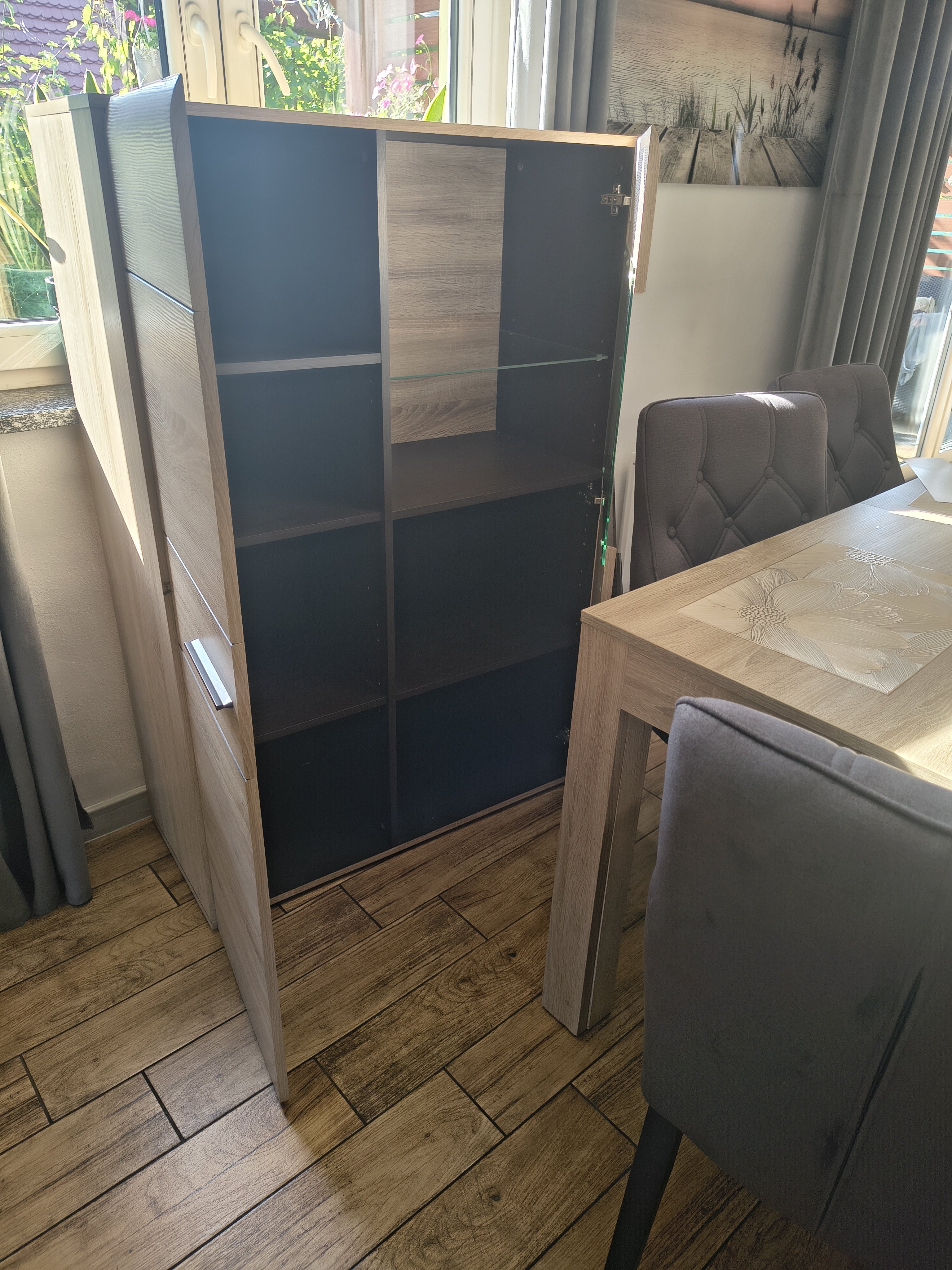 Witryna szafka regał meble forte