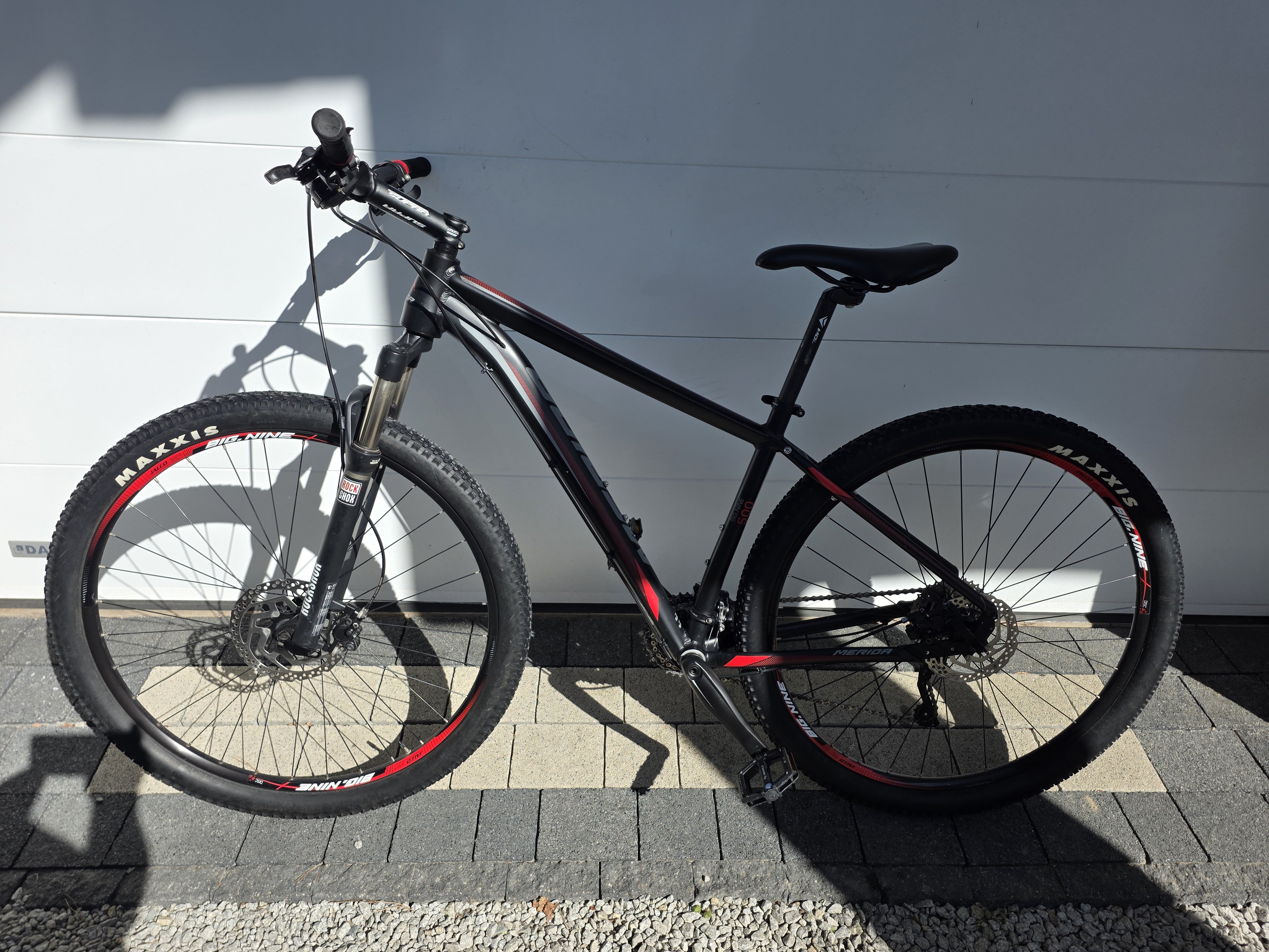 Rower górski MERIDA BIG.NINE 500-koła 29",DEORE XT,ROCKSHOX,rama 18",platformy-OKAZJA