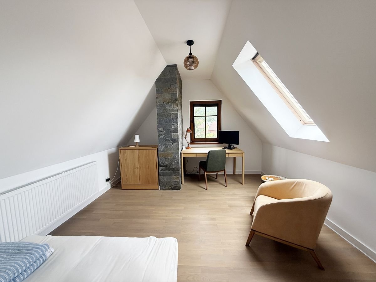 Dwupoziomowy apartament z sauną w Podgórzynie