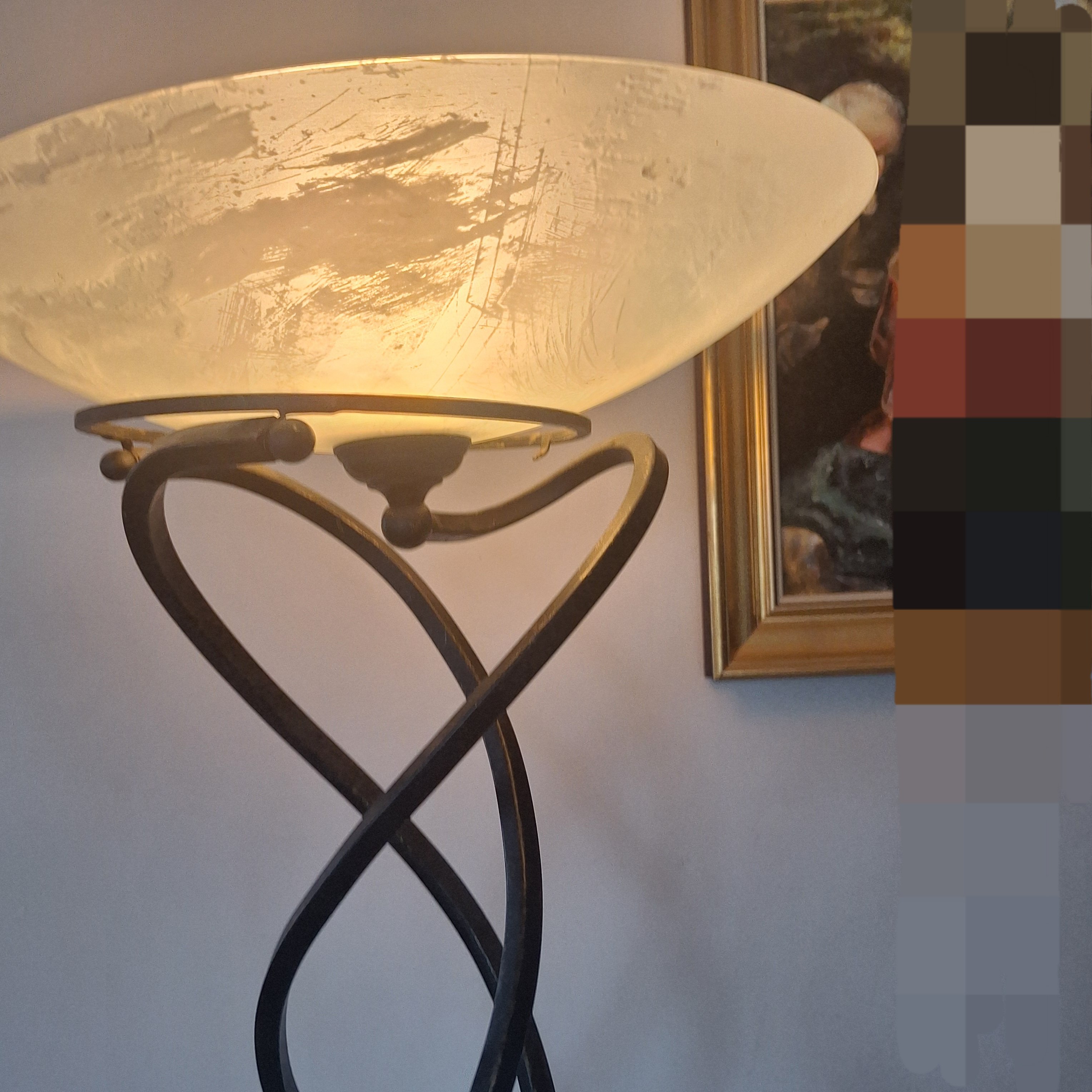 Lampa podłogowa wysoka 250 zł.