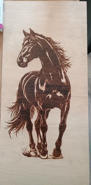 Dekoracja ścienna koń
