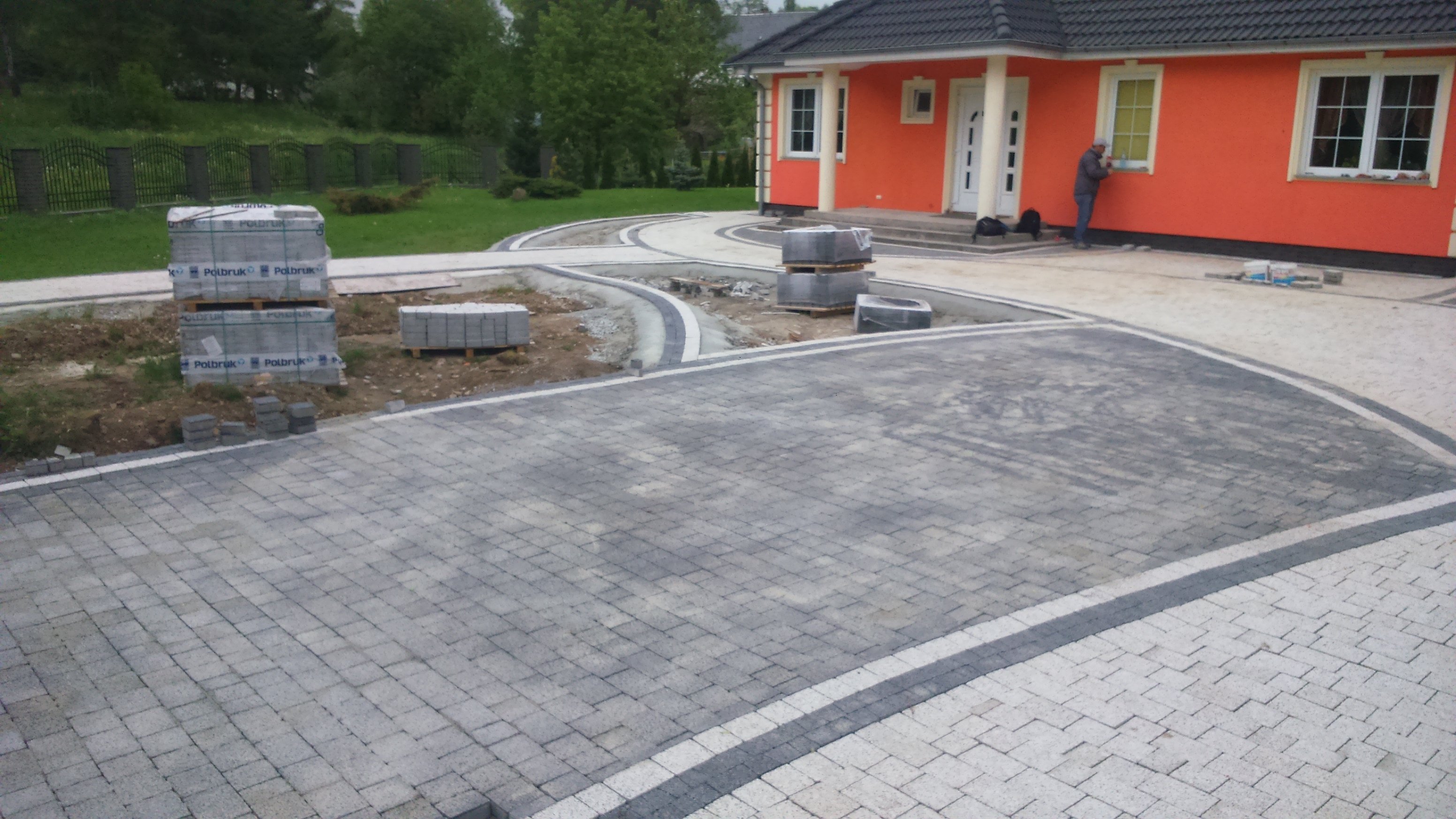 Brukarstwo kostka brukowa granitowa
