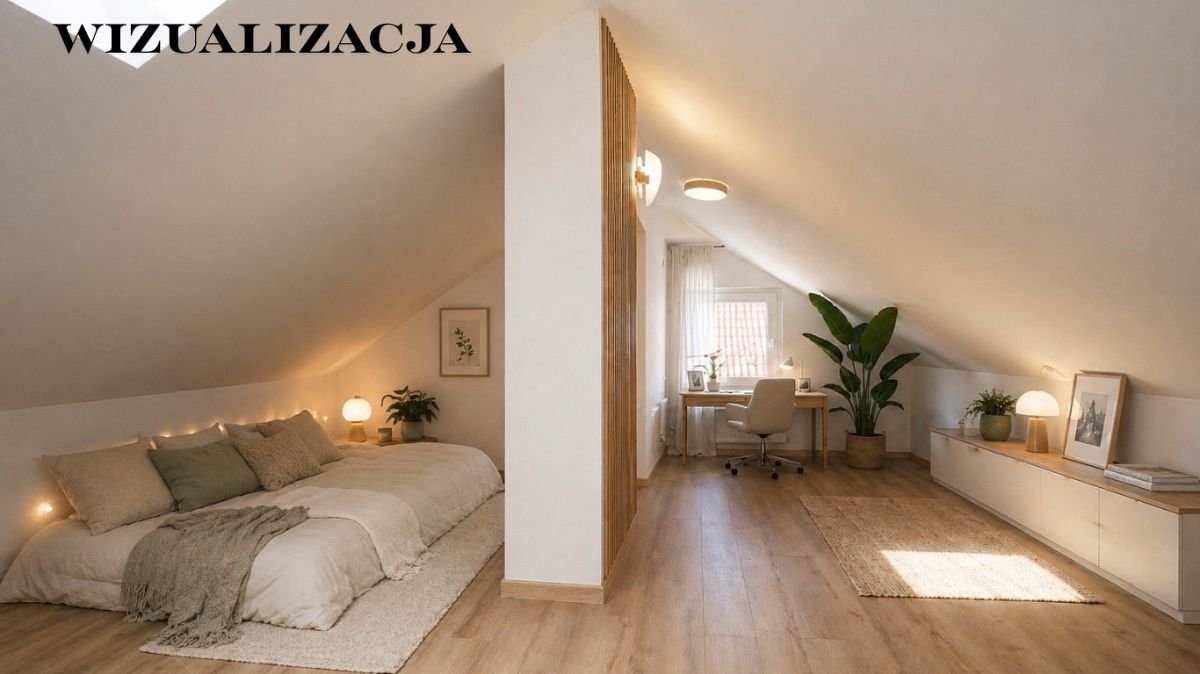 Spółdzielcze-własnościowe- mieszkanie dwupokojowe- dwupoziomowe z antresolą i balkonem - Dziwiszów!
