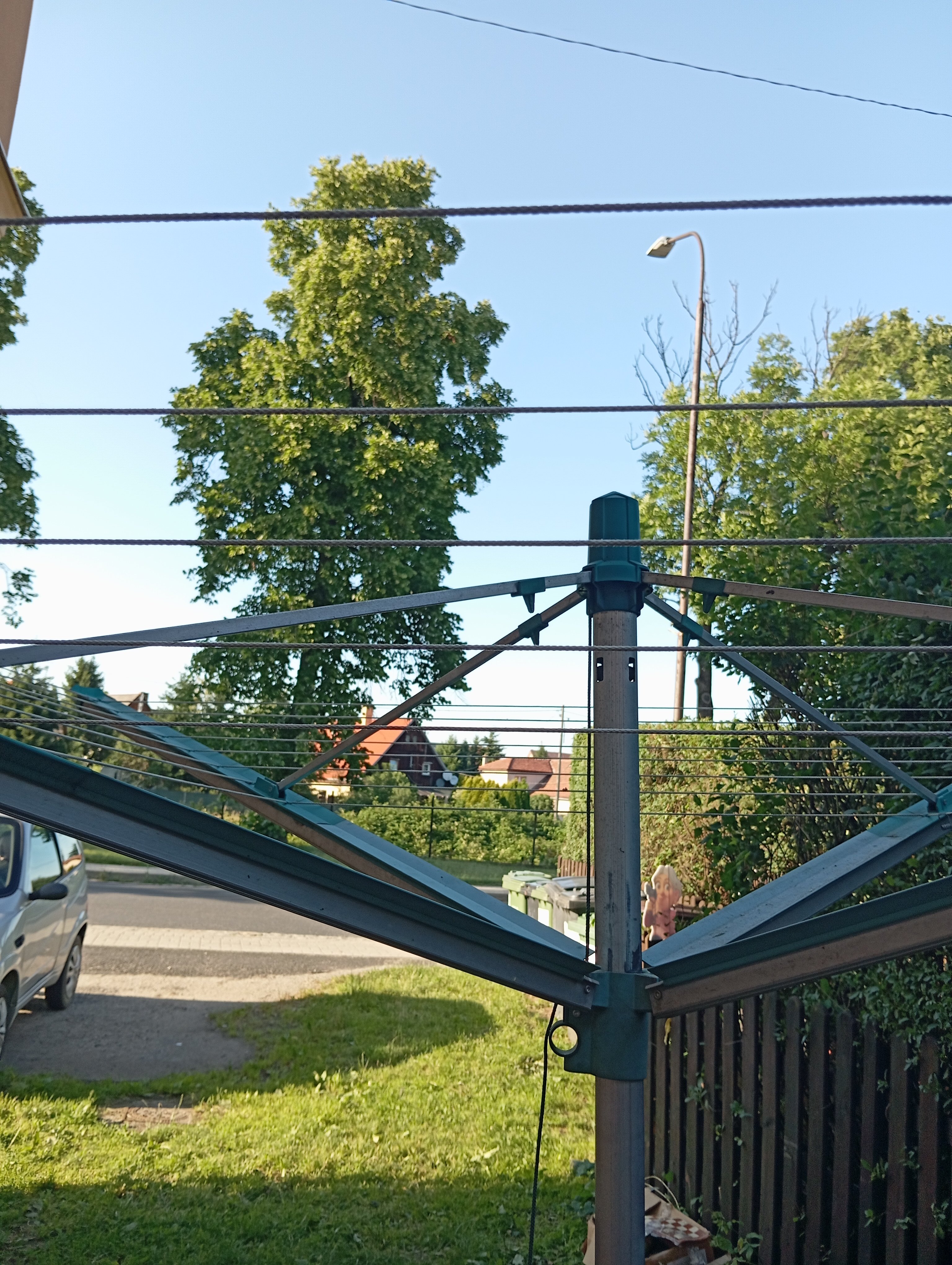 Duża suszarka ogrodowa