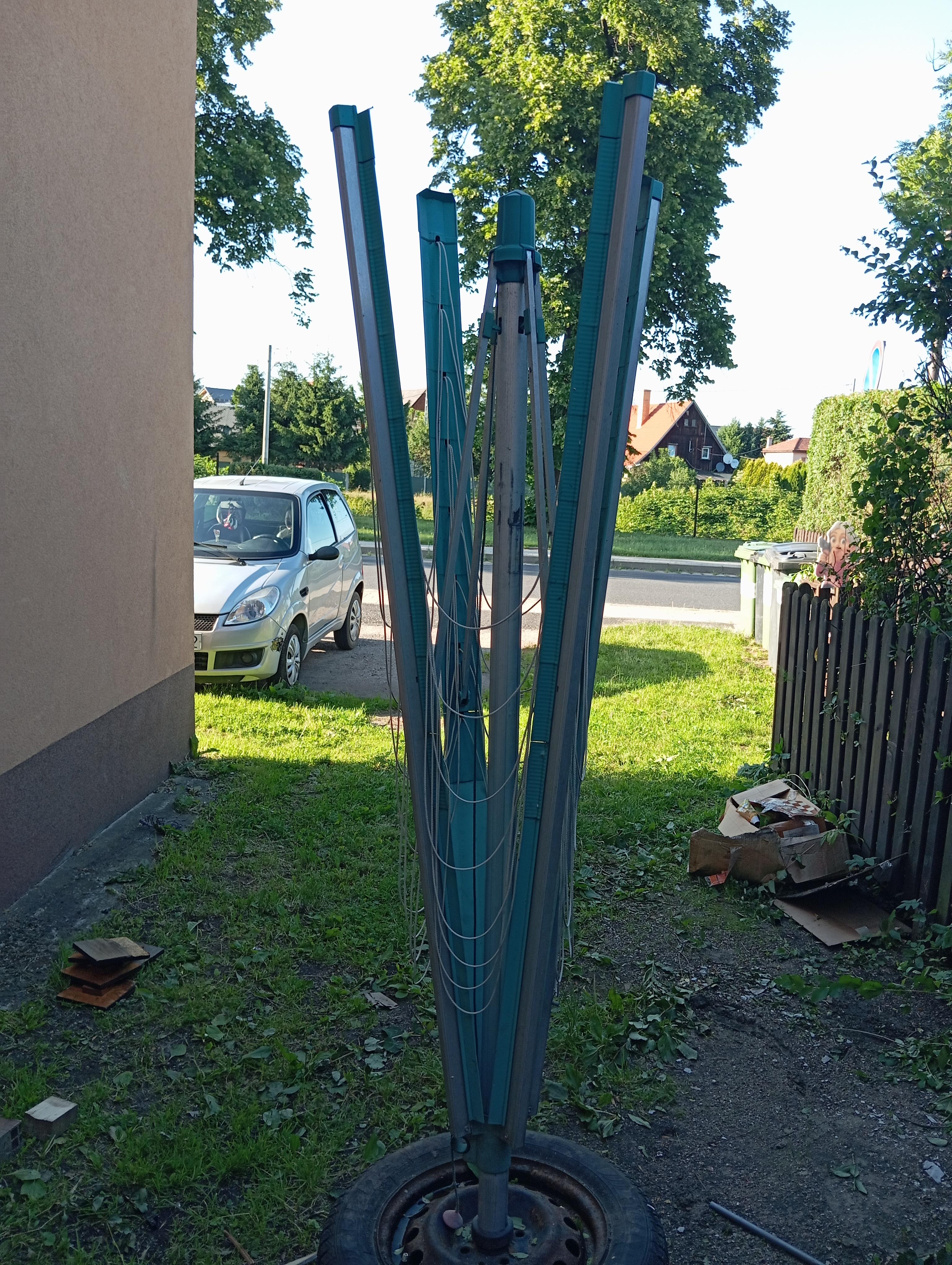 Duża suszarka ogrodowa