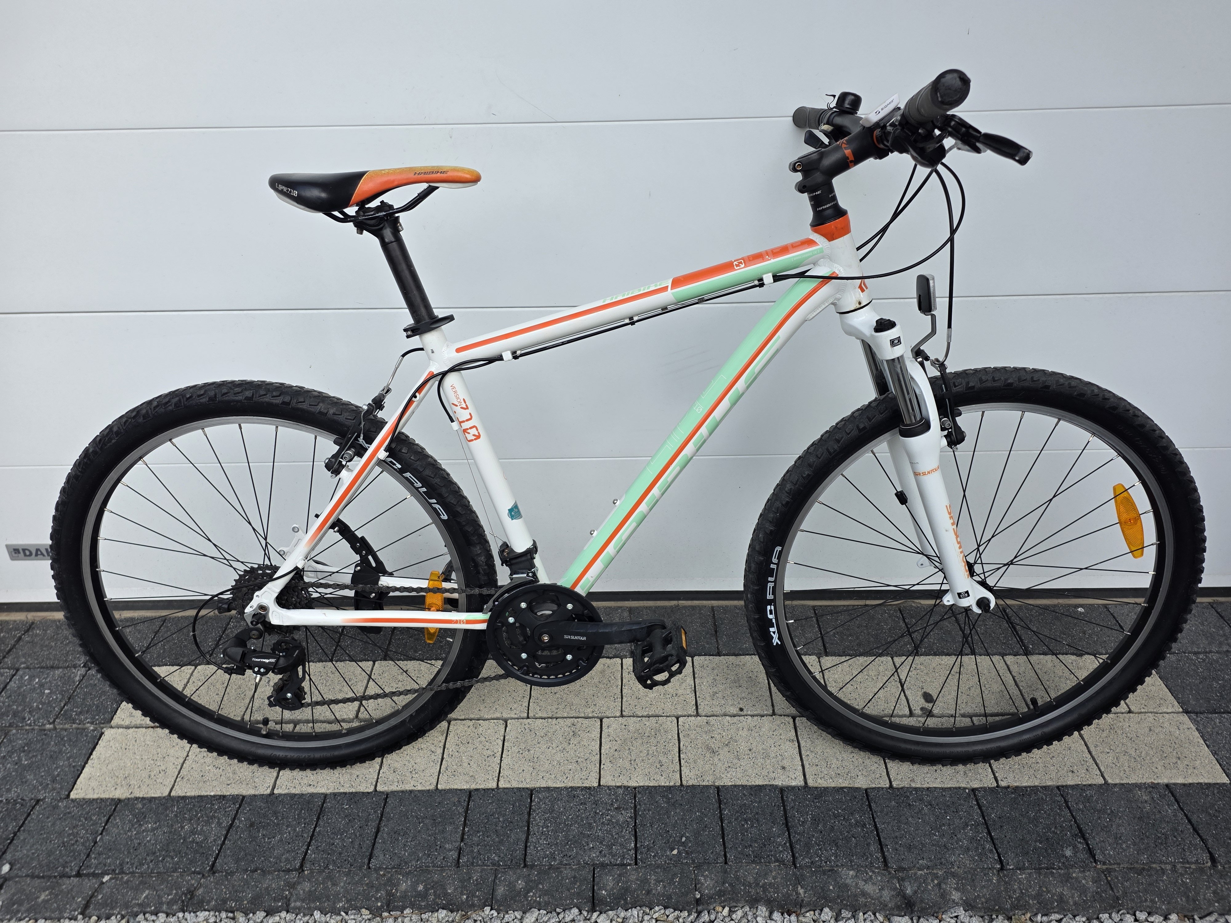 Rower górski HAIBIKE LIFE 7,10-koła 27,5",TOURNEY,aluminium,amortyzator-okazja-ZADBANY