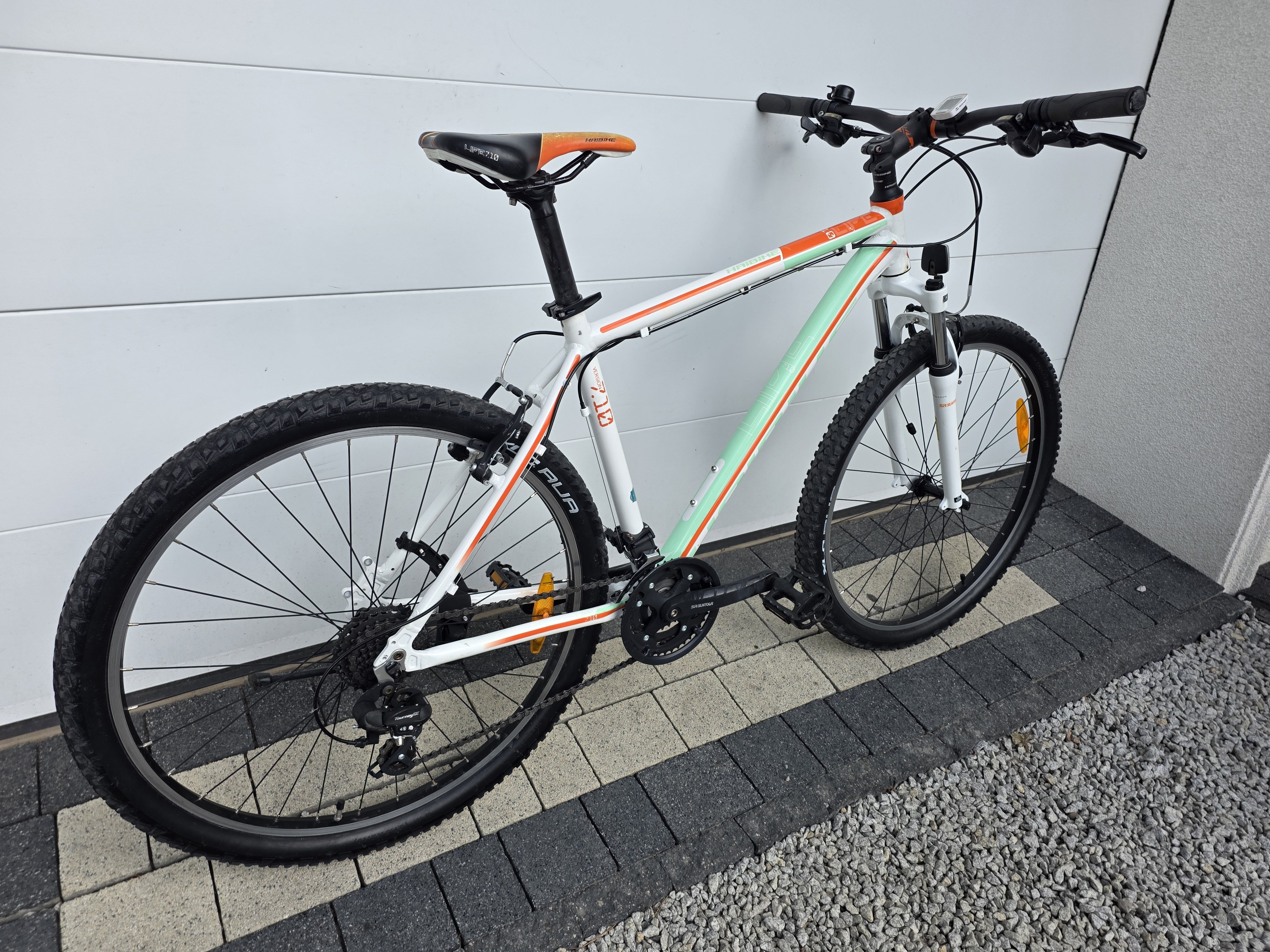 Rower górski HAIBIKE LIFE 7,10-koła 27,5",TOURNEY,aluminium,amortyzator-okazja-ZADBANY