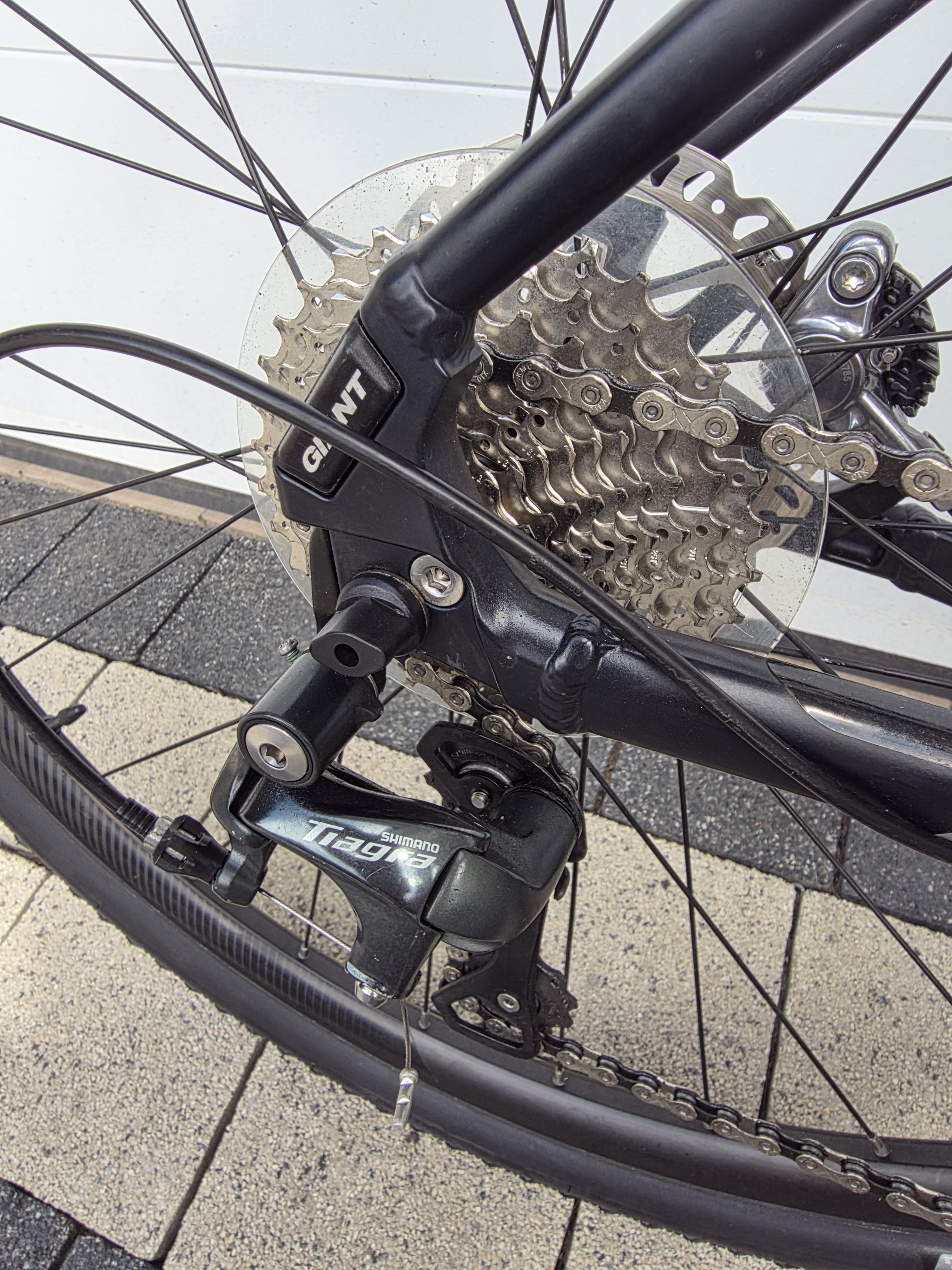 Rower gravel GIANT TOUGHROAD-TIAGRA,2x10,rama 49,hydraulika-MEGA jak NOWY