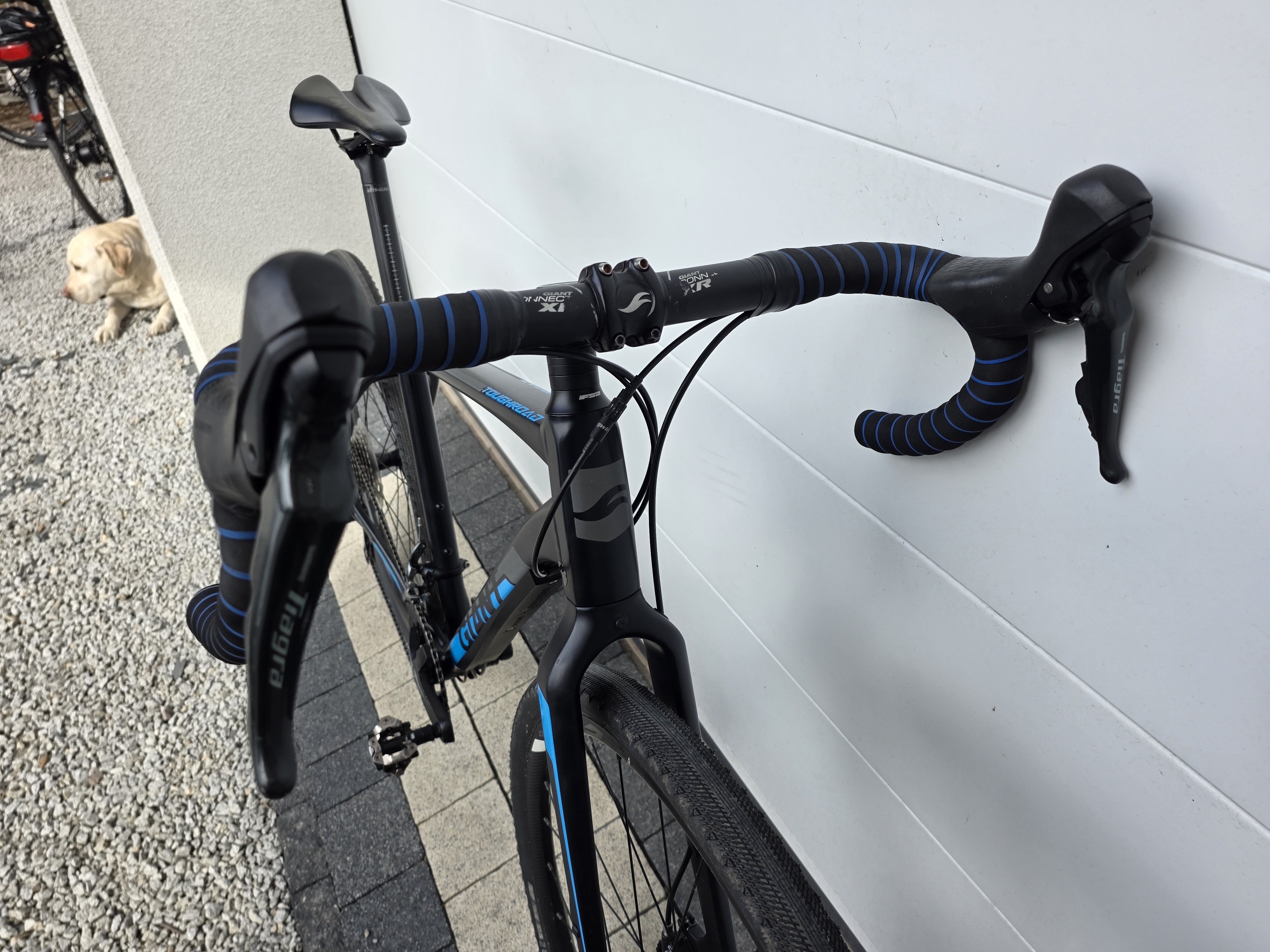 Rower gravel GIANT TOUGHROAD-TIAGRA,2x10,rama 49,hydraulika-MEGA jak NOWY