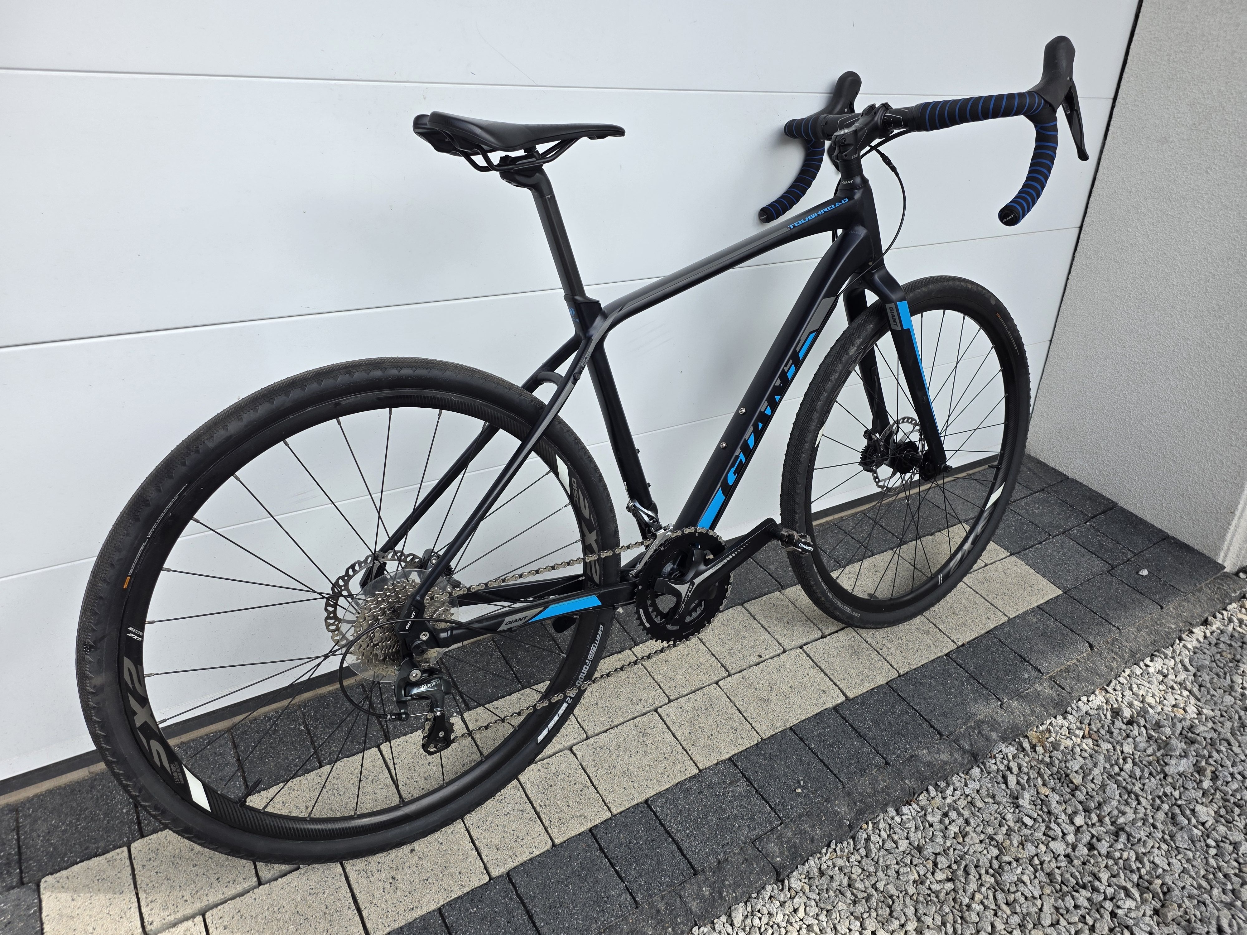 Rower gravel GIANT TOUGHROAD-TIAGRA,2x10,rama 49,hydraulika-MEGA jak NOWY