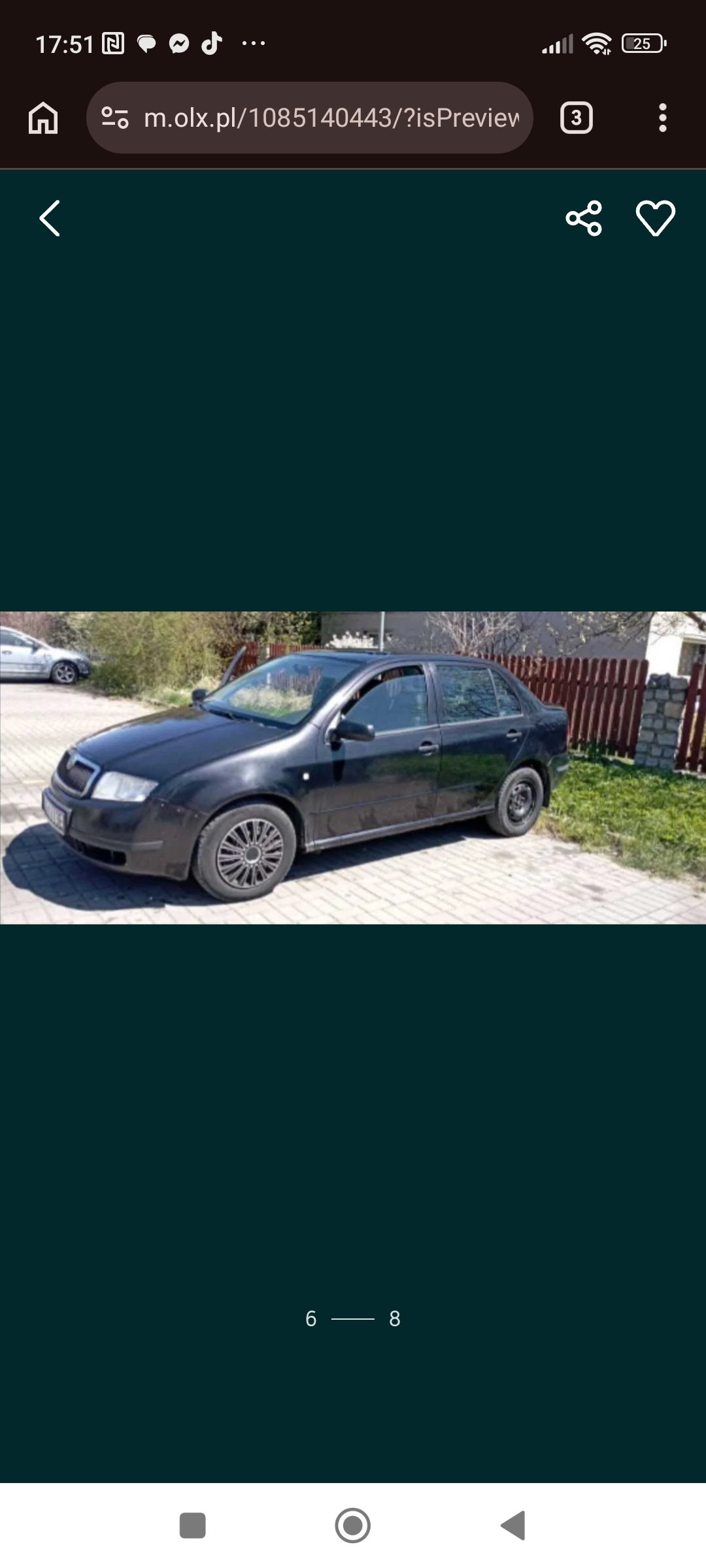 Skoda Fabia 2007 benzyna +LPG