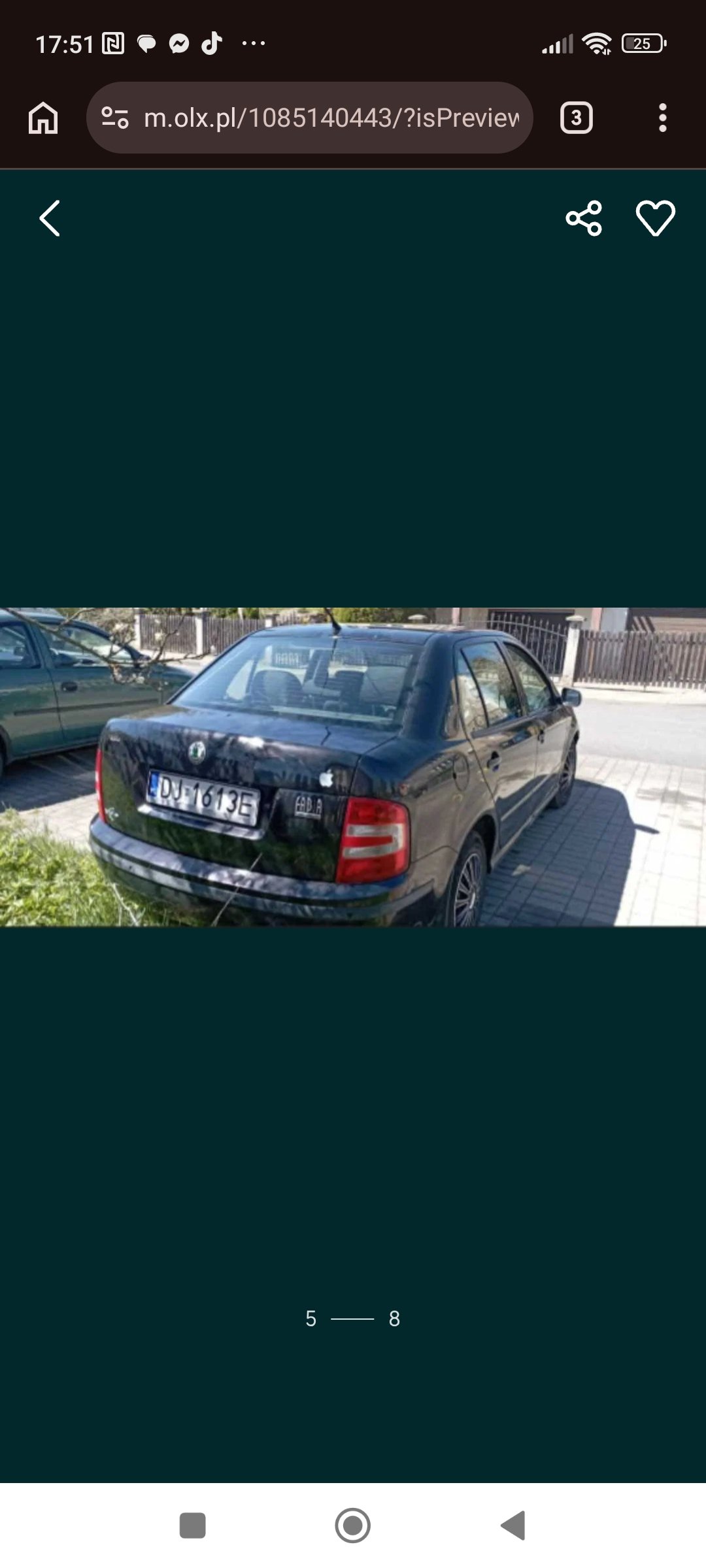 Skoda Fabia 2007 benzyna +LPG