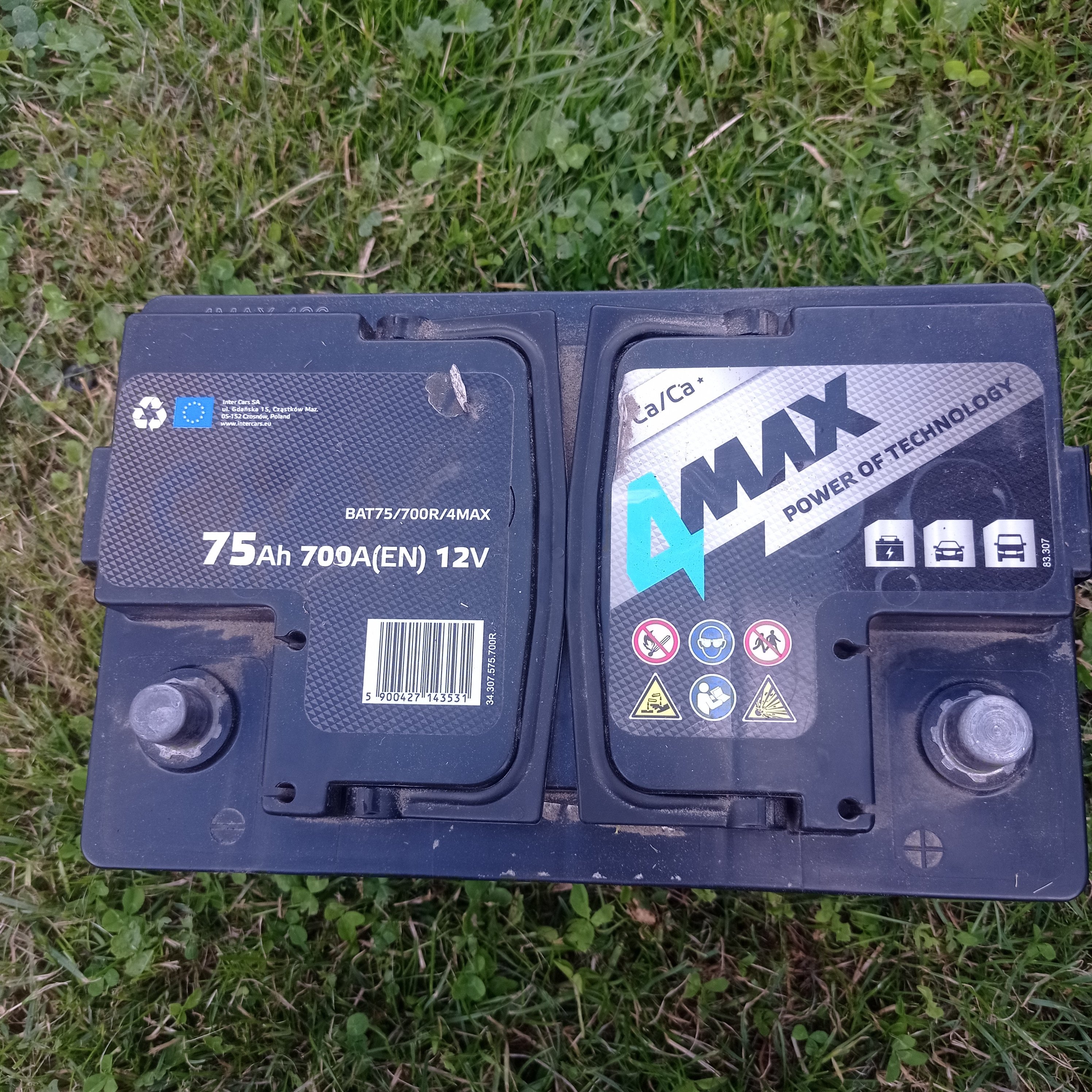 Roczny akumulator 75Ah
