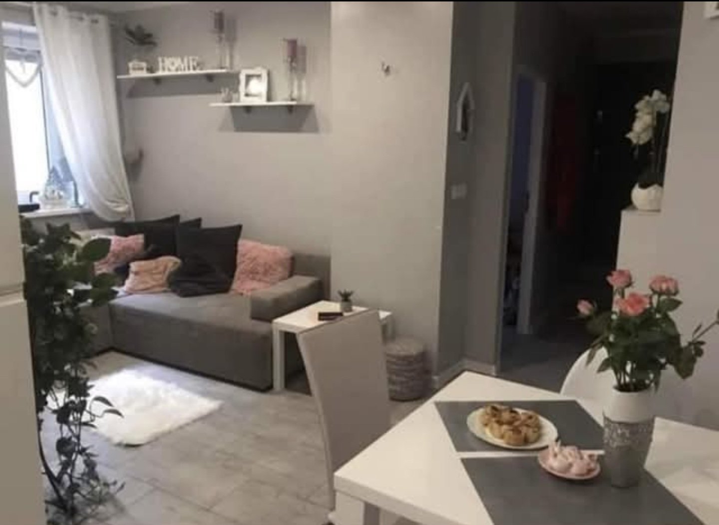 Przytulne 2 pokojowe mieszkanie na parterze