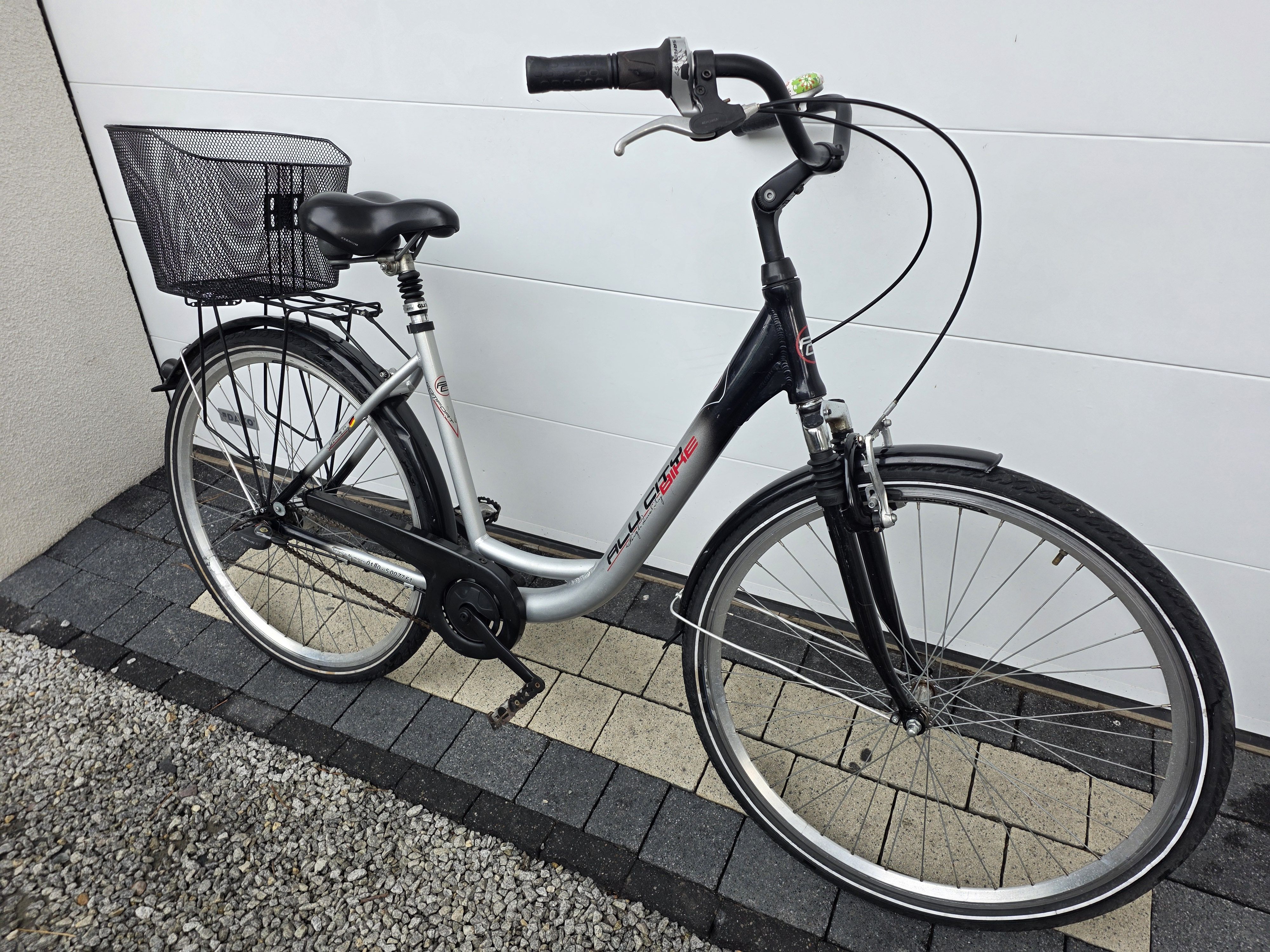 Rower miejski ALU-CITY BIKE-7 biegów SRAM S7,koła 28",rama alu,koszyczek- OKAZJA