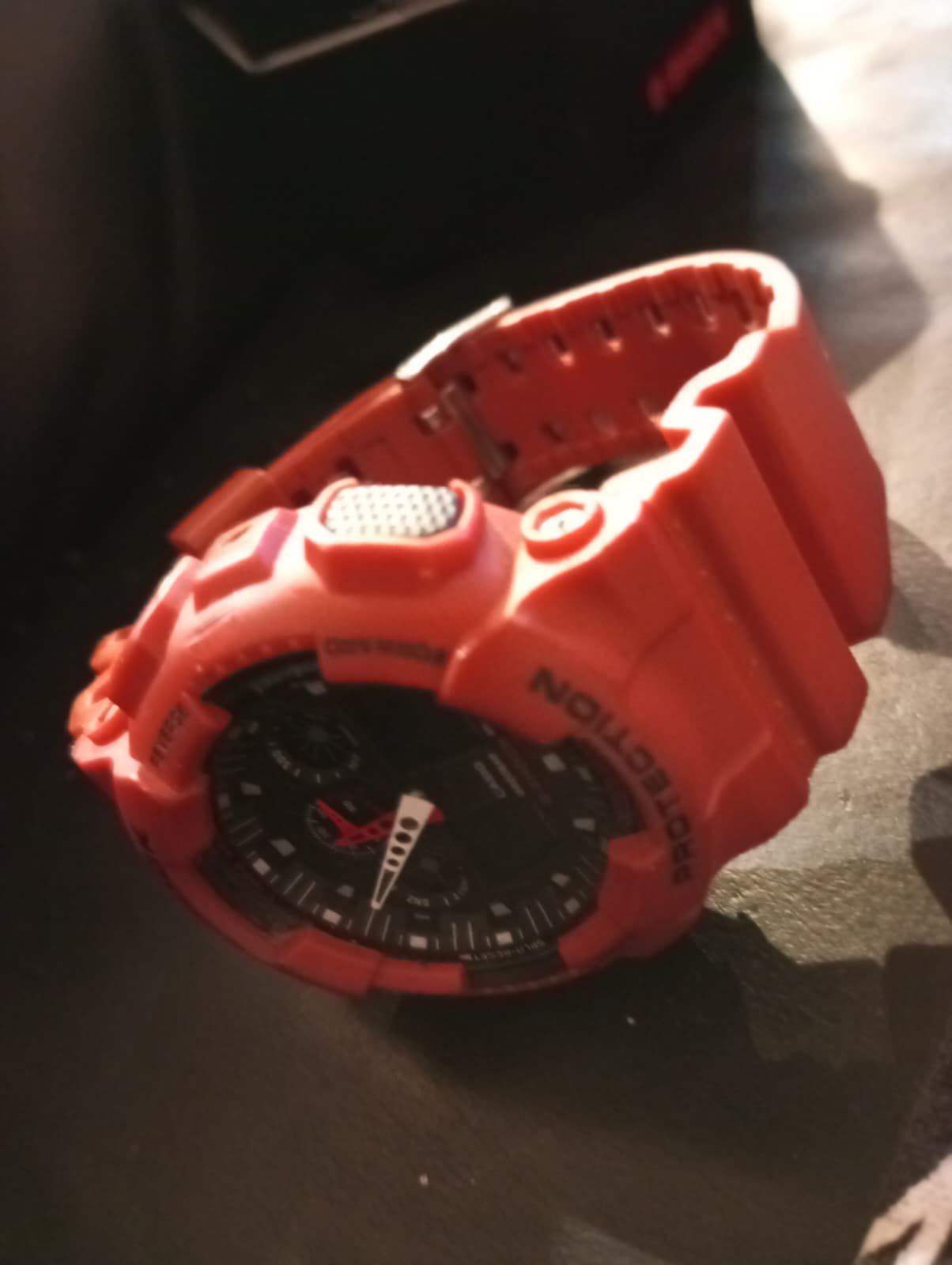 zegarek G-shock PROTECTION GA-100B-stan b.dobry--cena-230zł