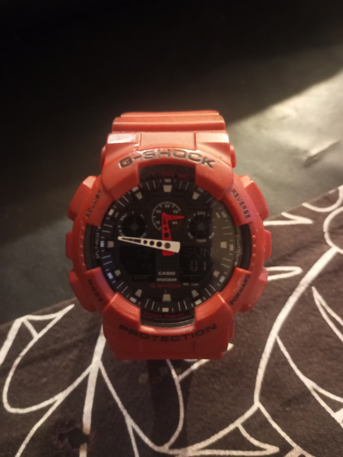 zegarek G-shock PROTECTION GA-100B-stan b.dobry--cena-230zł