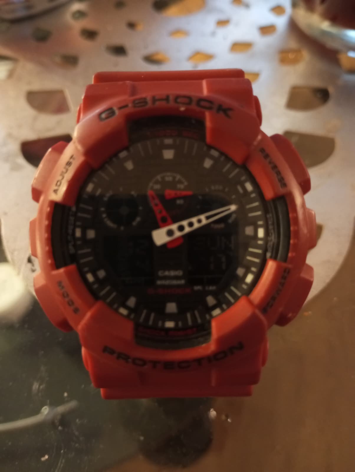 zegarek G-shock PROTECTION GA-100B-stan b.dobry--cena-230zł