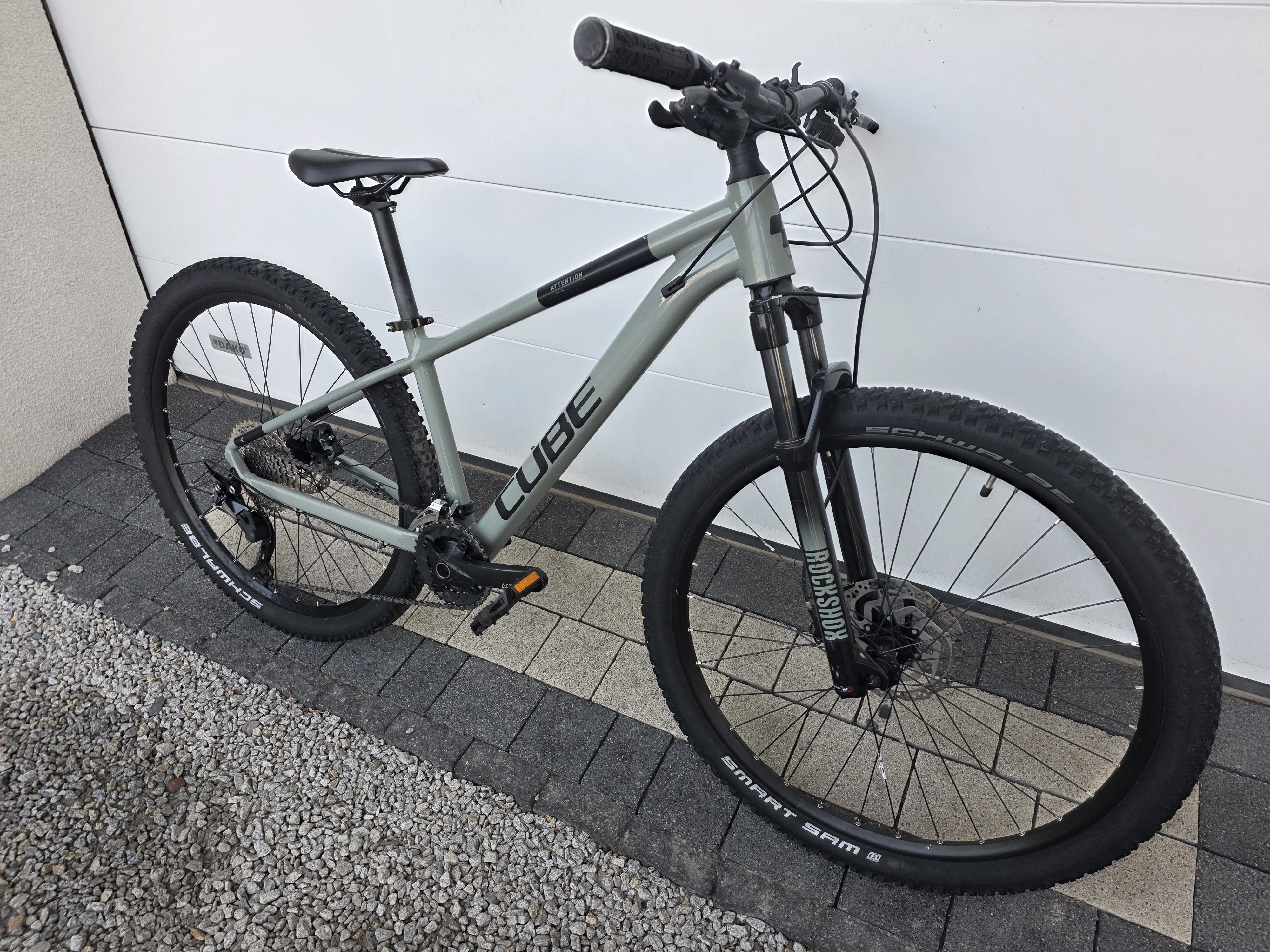 Rower górski CUBE ATTENTION C-koła 27,5",DEORE,ROCKSHOX,rama S,2x11-okazja
