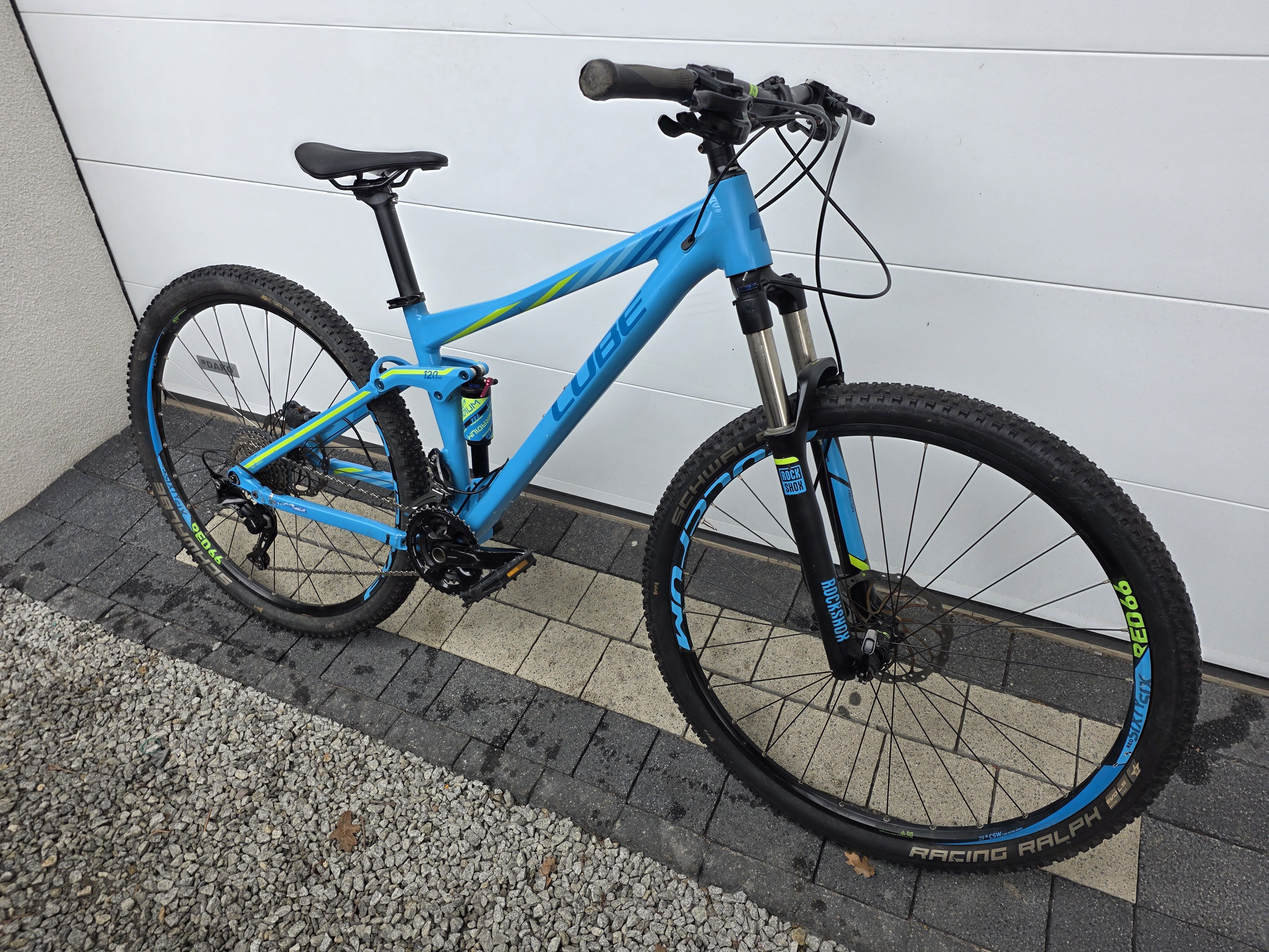 Rower górski CUBE STING PRO 120mm-koła 29",DEORE XT,ROCKSHOX,rama 17"