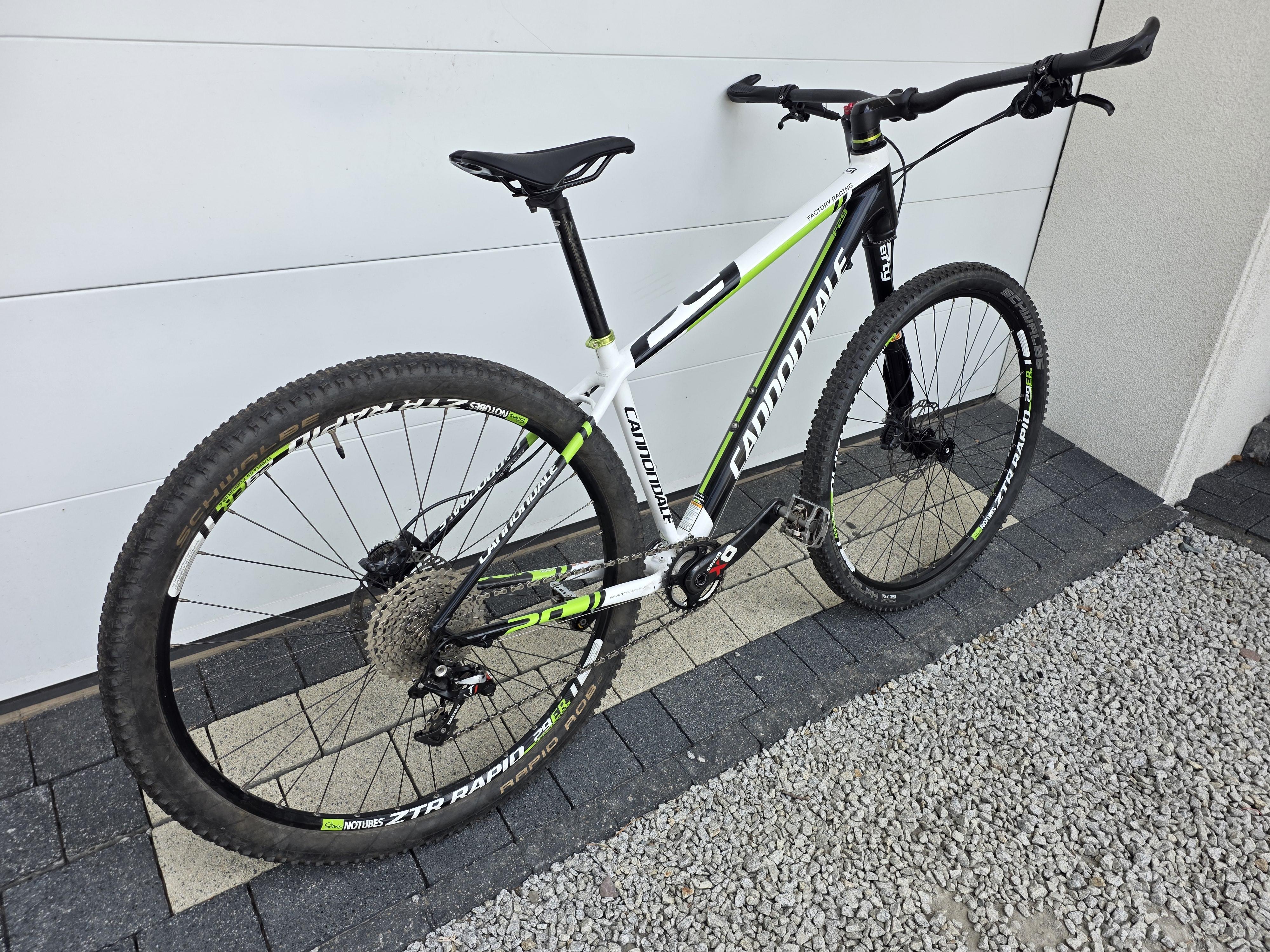 Rower górski CANNONDALE Factory Racing CARBON-koła 29",SRAM X0,LEFTY,rama M