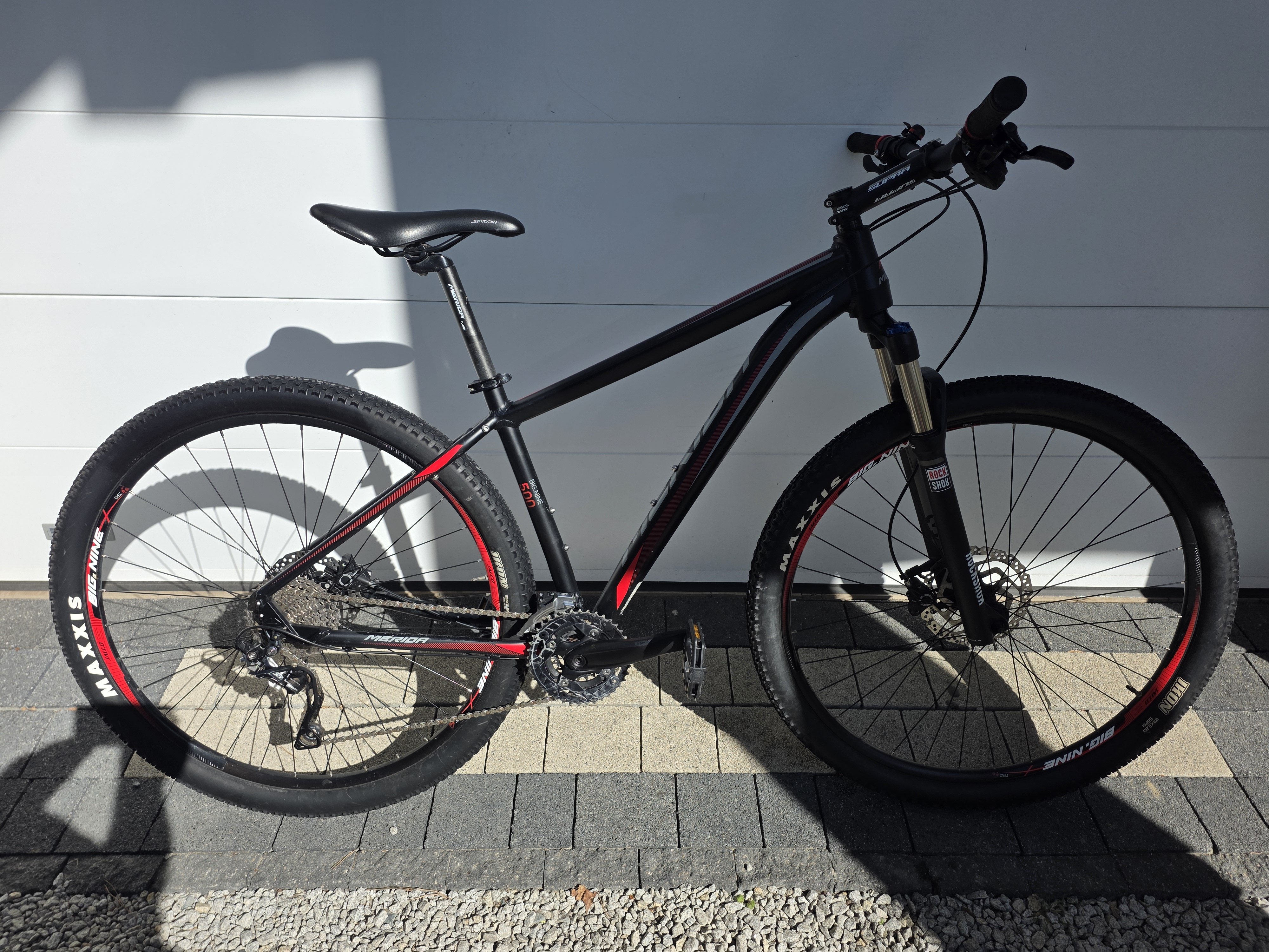 Rower górski MERIDA BIG.NINE 500-koła 29",DEORE XT,ROCKSHOX,rama 18",platformy-OKAZ