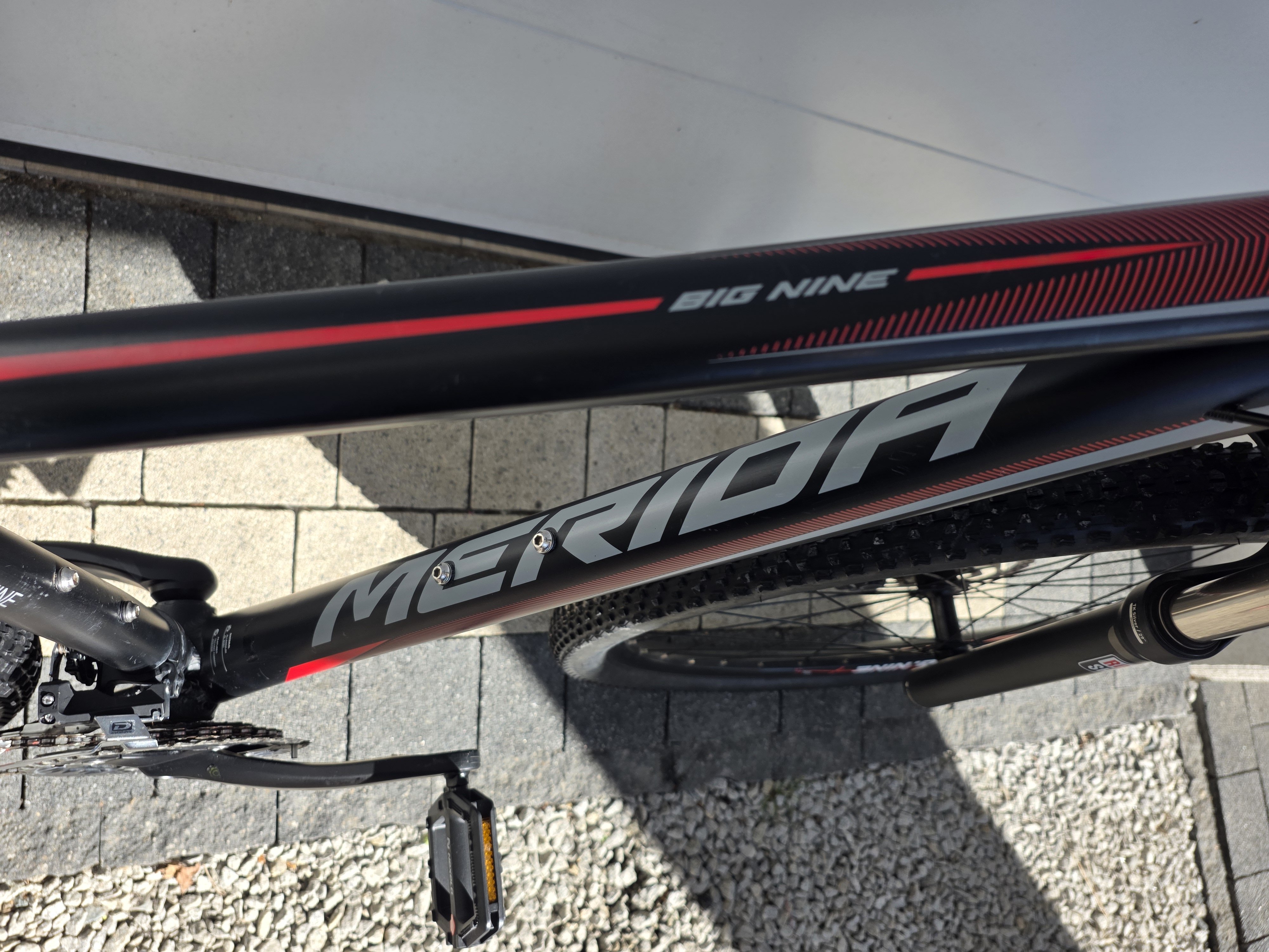 Rower górski MERIDA BIG.NINE 500-koła 29",DEORE XT,ROCKSHOX,rama 18",platformy-OKAZ