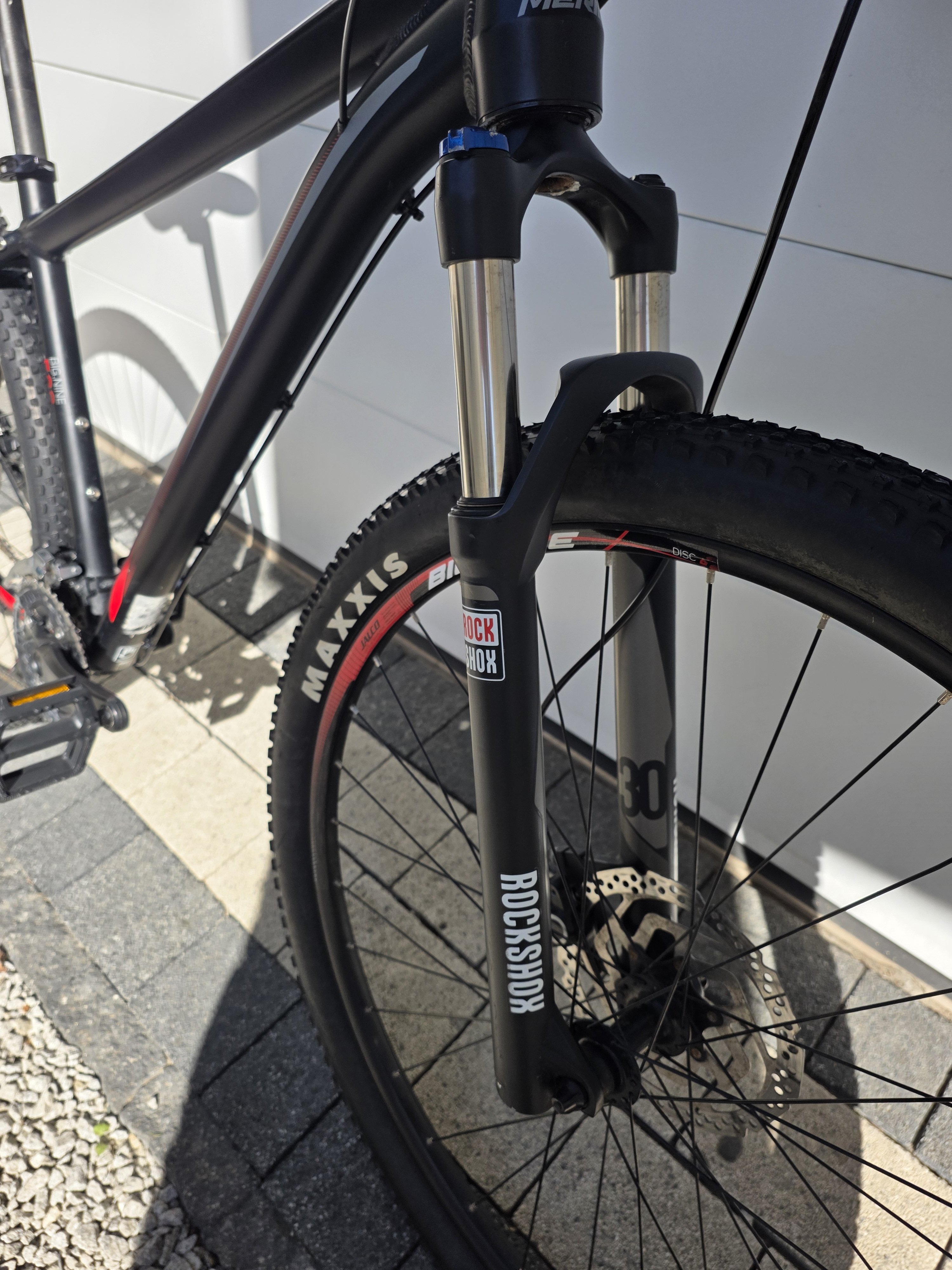 Rower górski MERIDA BIG.NINE 500-koła 29",DEORE XT,ROCKSHOX,rama 18",platformy-OKAZ