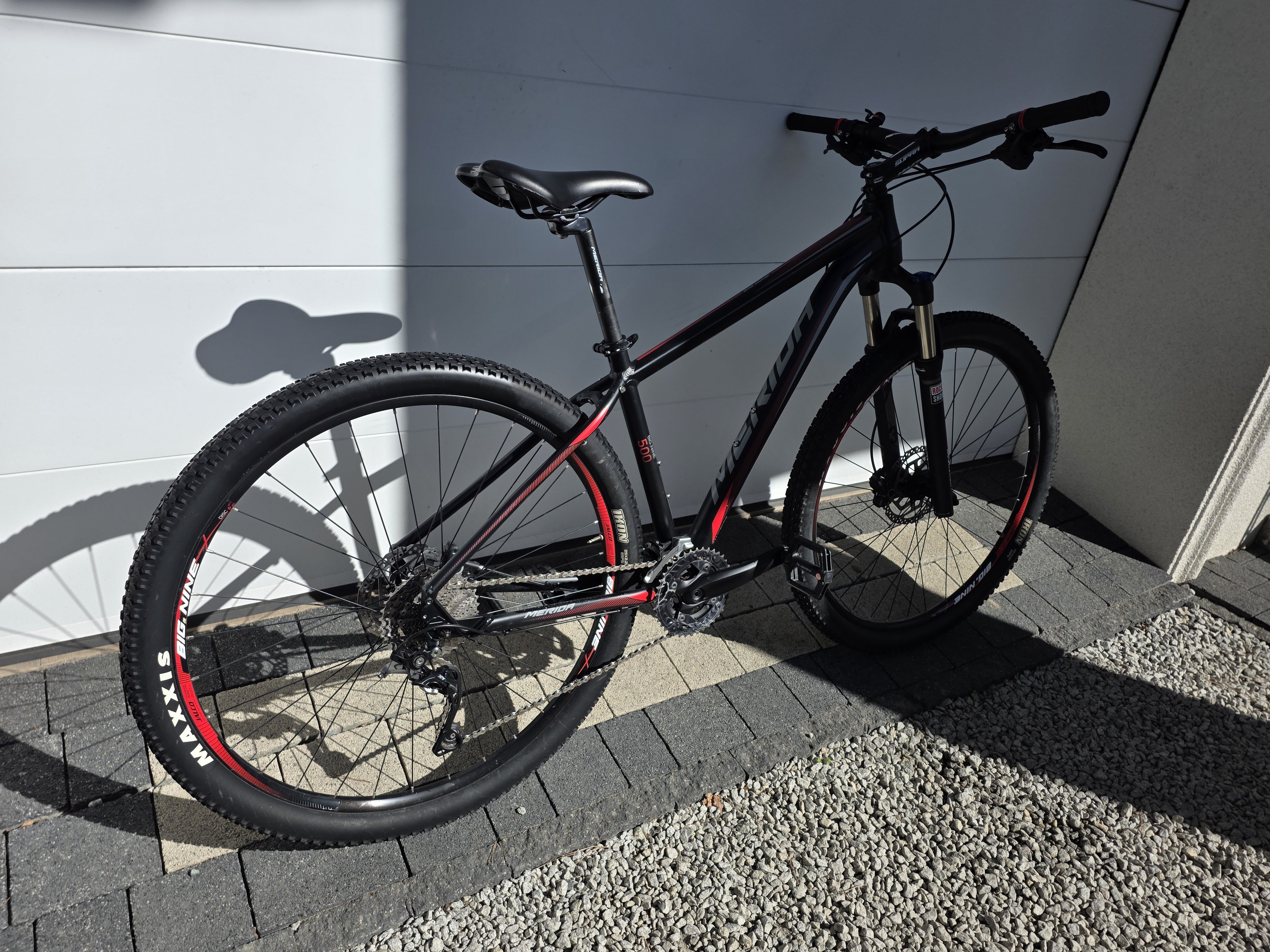 Rower górski MERIDA BIG.NINE 500-koła 29",DEORE XT,ROCKSHOX,rama 18",platformy-OKAZ
