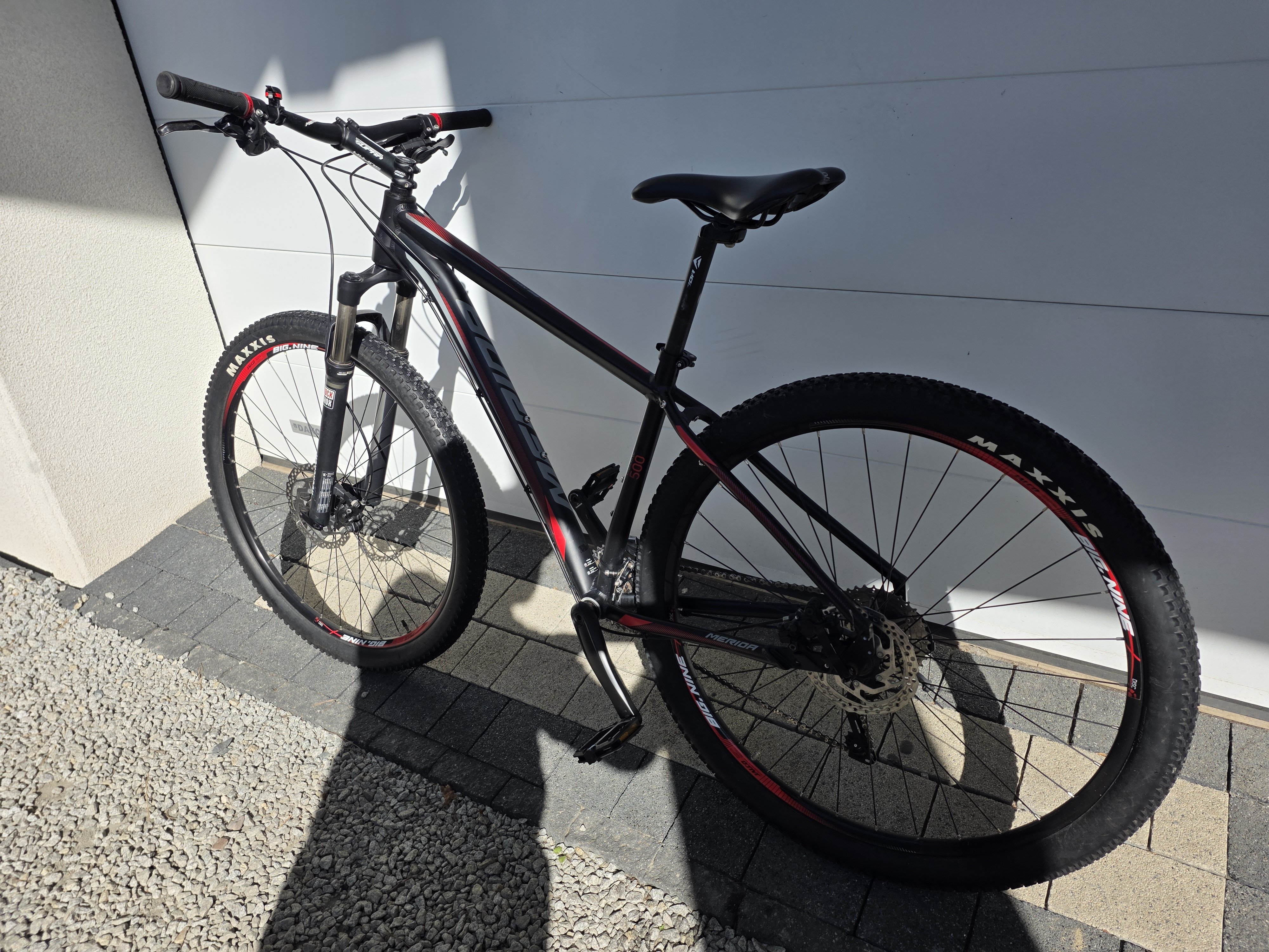 Rower górski MERIDA BIG.NINE 500-koła 29",DEORE XT,ROCKSHOX,rama 18",platformy-OKAZ