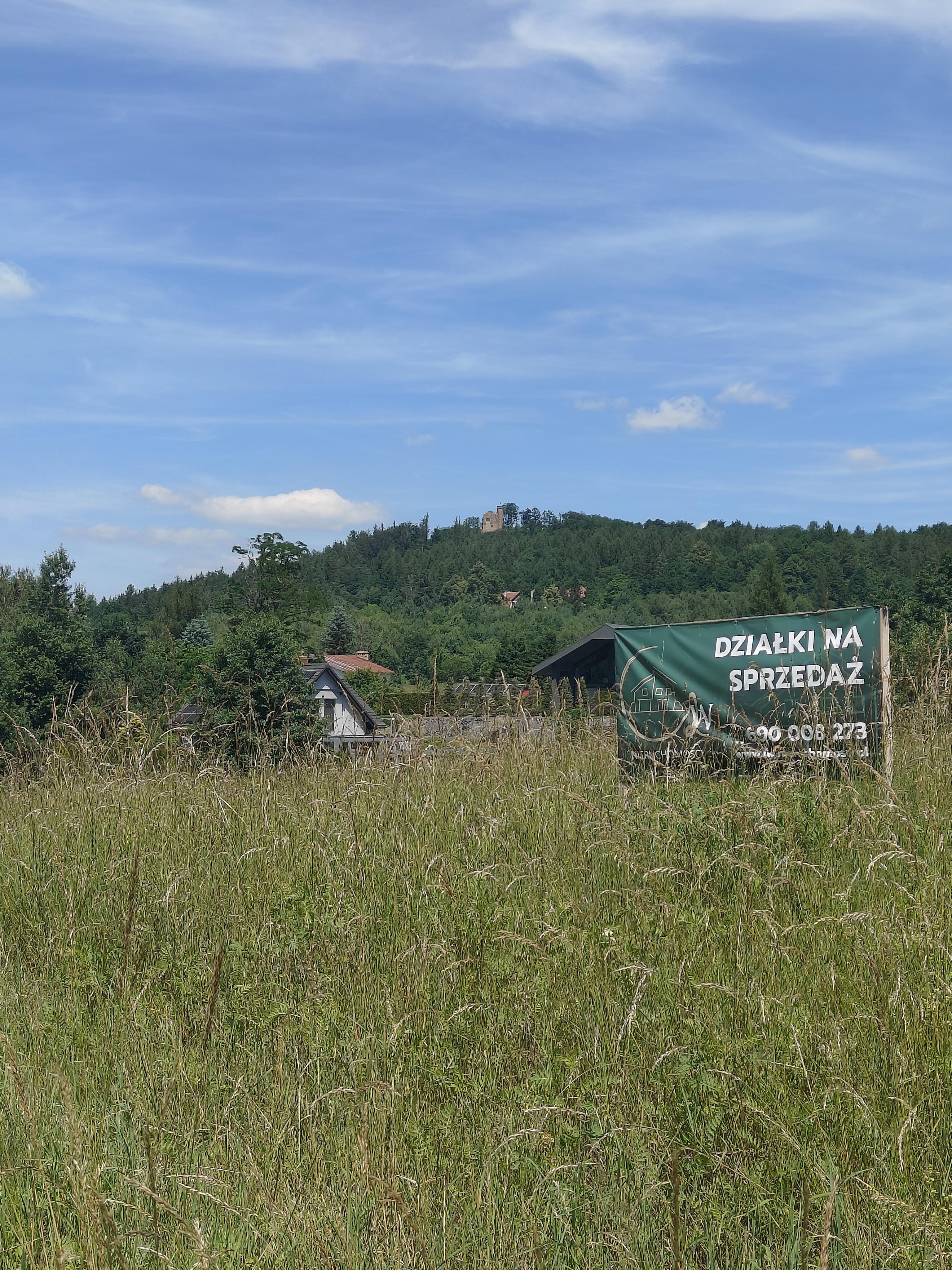 Działka pod budowę 10 domów jednorodzinnych. Sosnówka