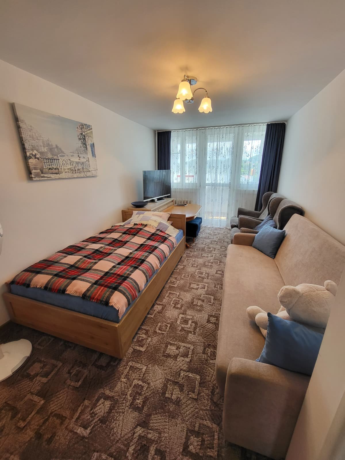 sprzedam 2 pokoje na zabobrzu, loggia i widok na góry