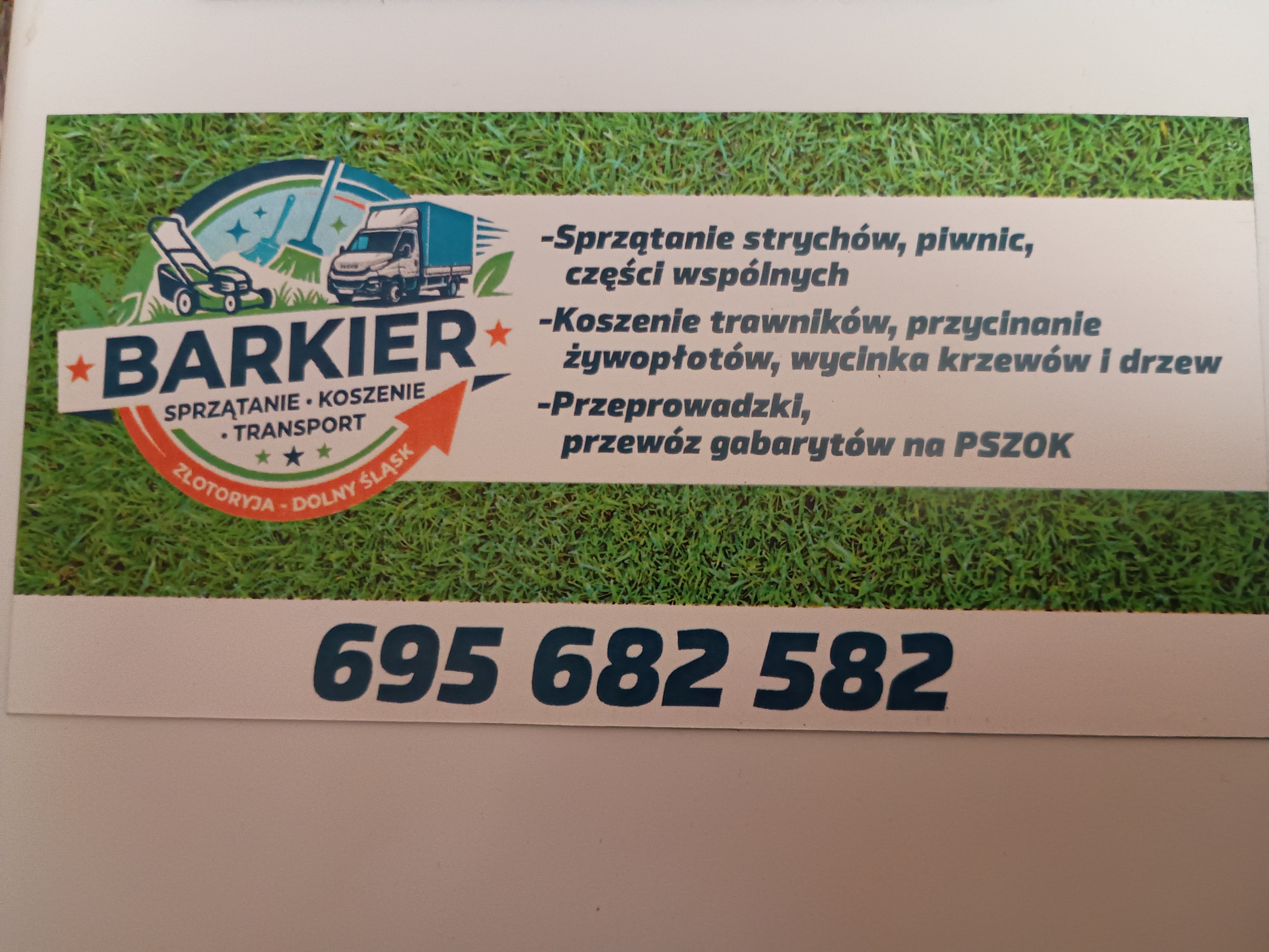 Usługi transportowe i nie tylko