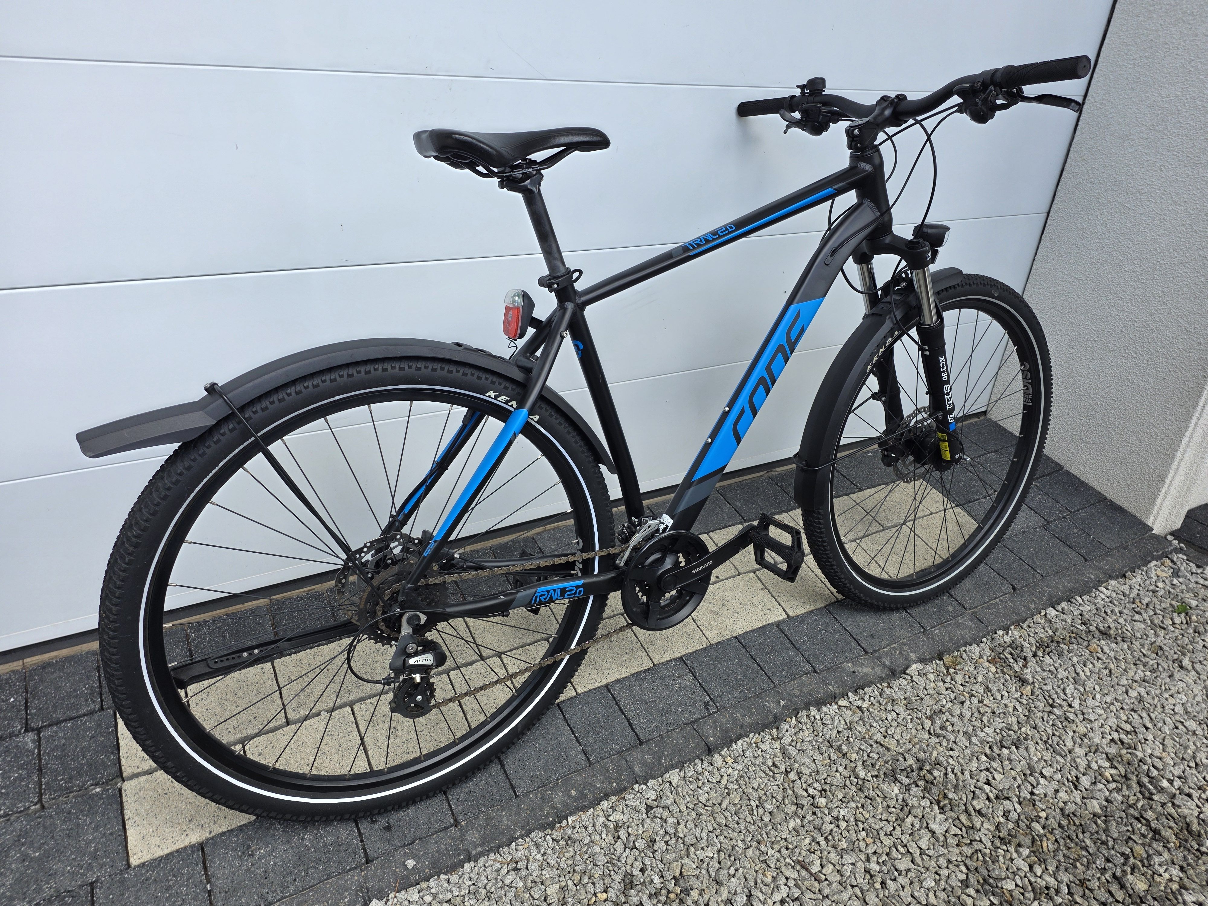Rower górski CONE TRIAL 2.0-ALTUS,rama XL,koła 29",hydraulika,LEDY,SRSUNTOUR-MEGA