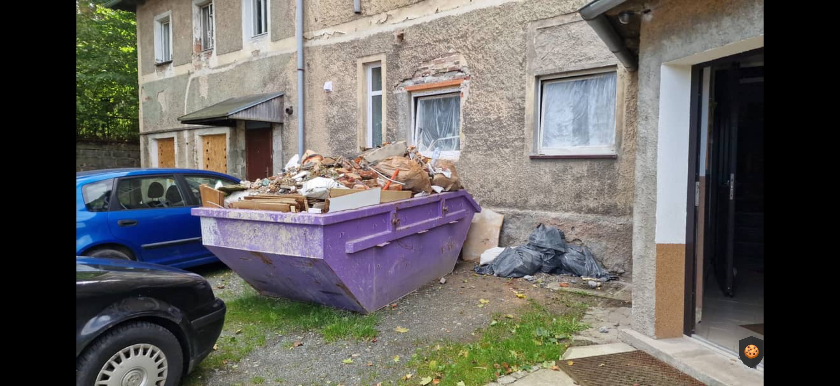 Kontenerowy wywóz gruzu i odpadów budowlanych Kontenery