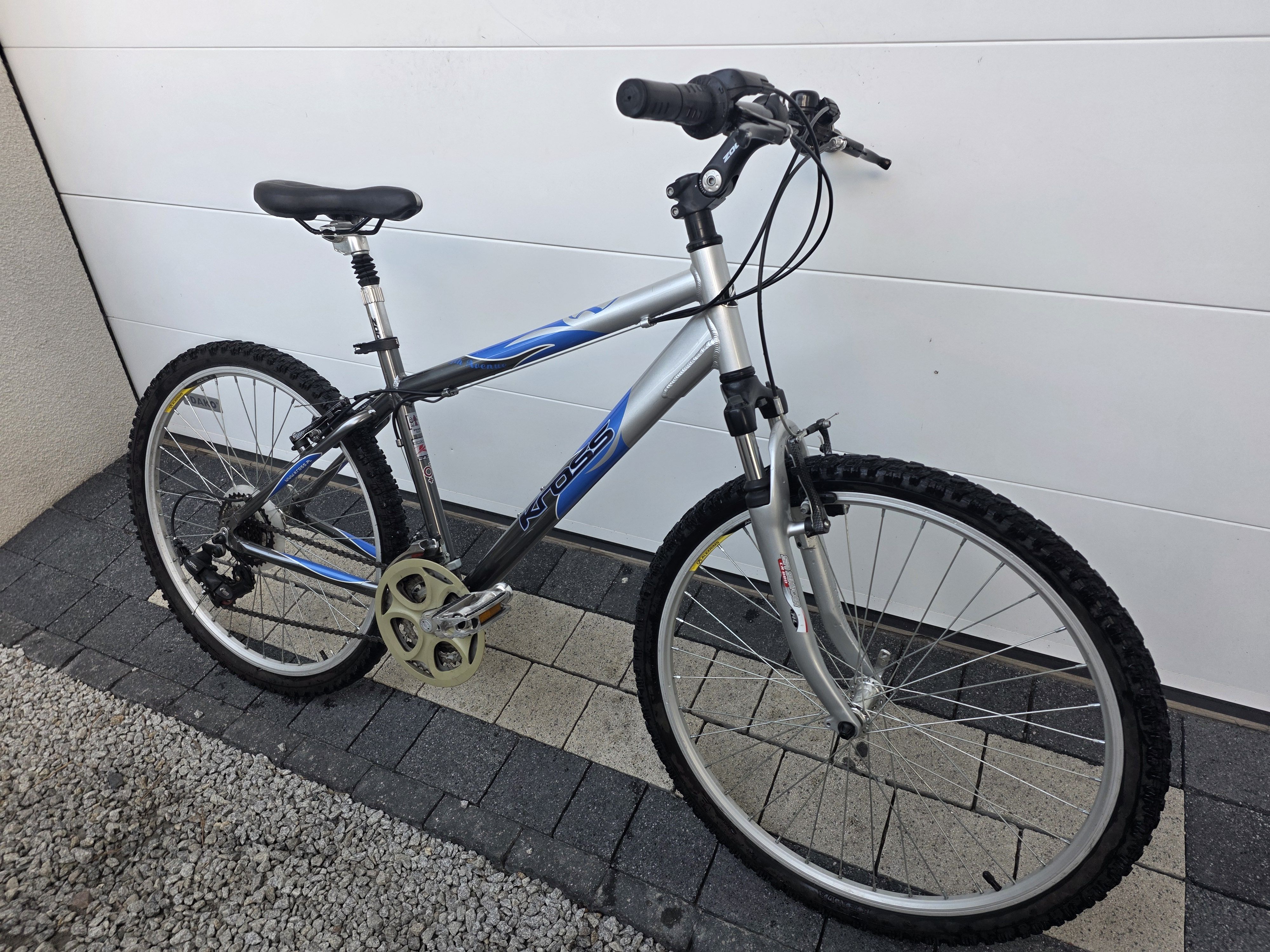 Rower górski KROSS AVENUE-SHIMANO,2xamortyzator,alu.-MEGA ZADBANY