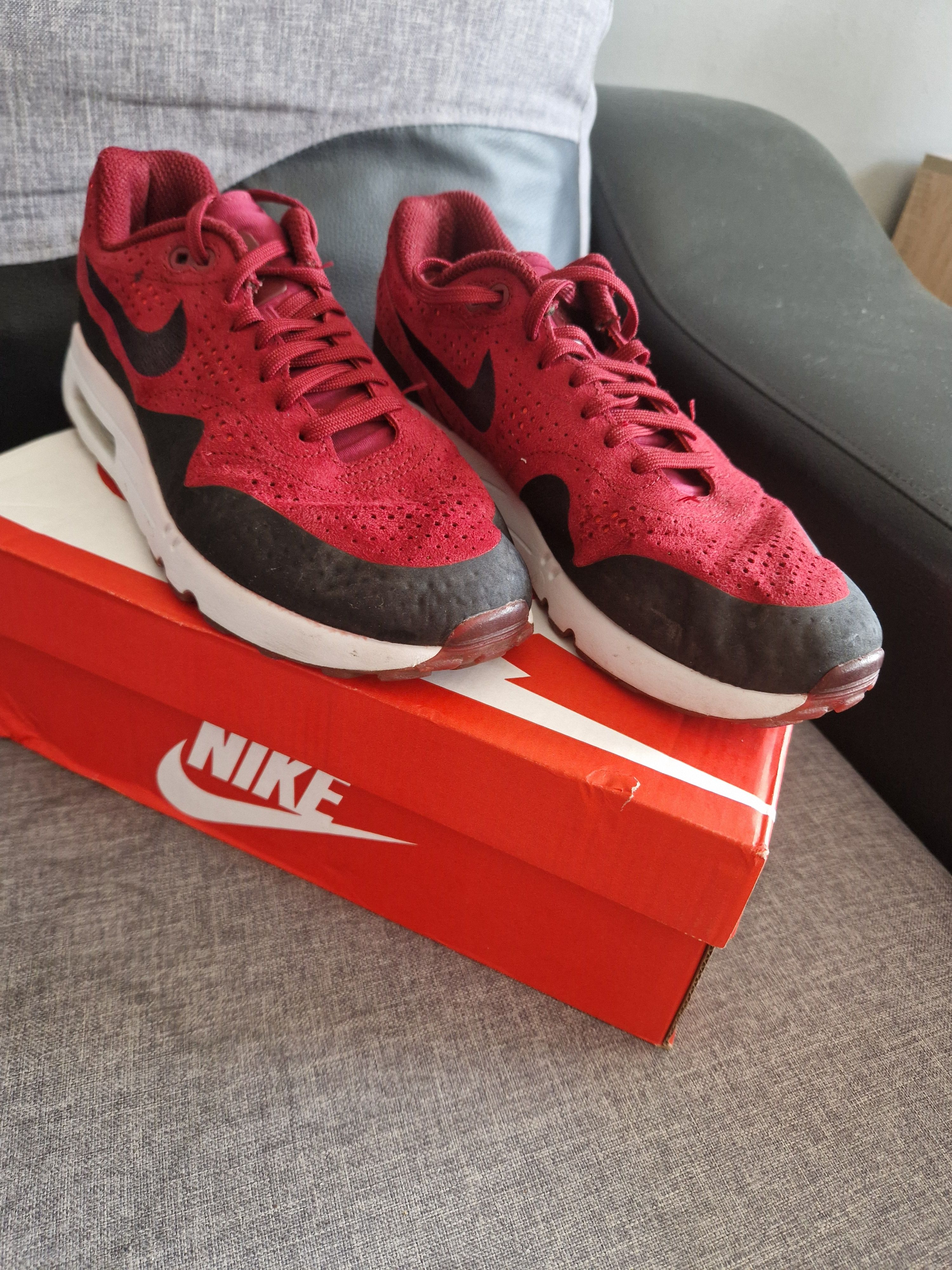 Damskie / Unisex Nike Air Max 1 Ultra Moire Bordo rozm. 40 (wkładka 25 cm)